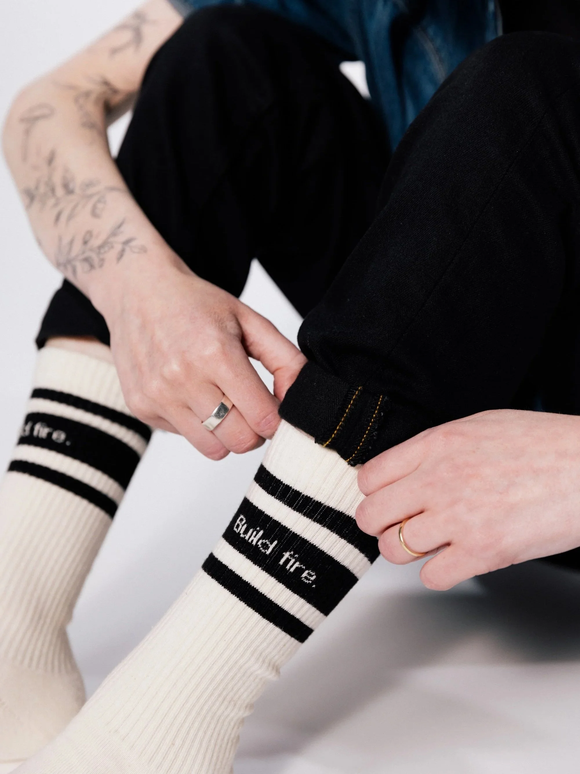 Build Fire Athletic Socks