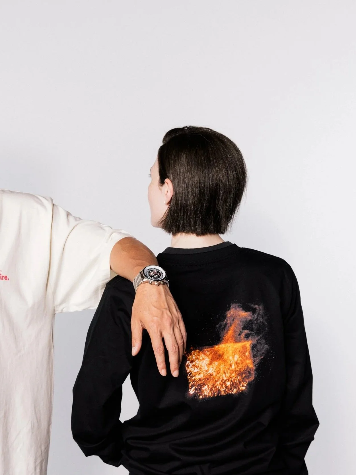 Build Fire Long Sleeve Tee