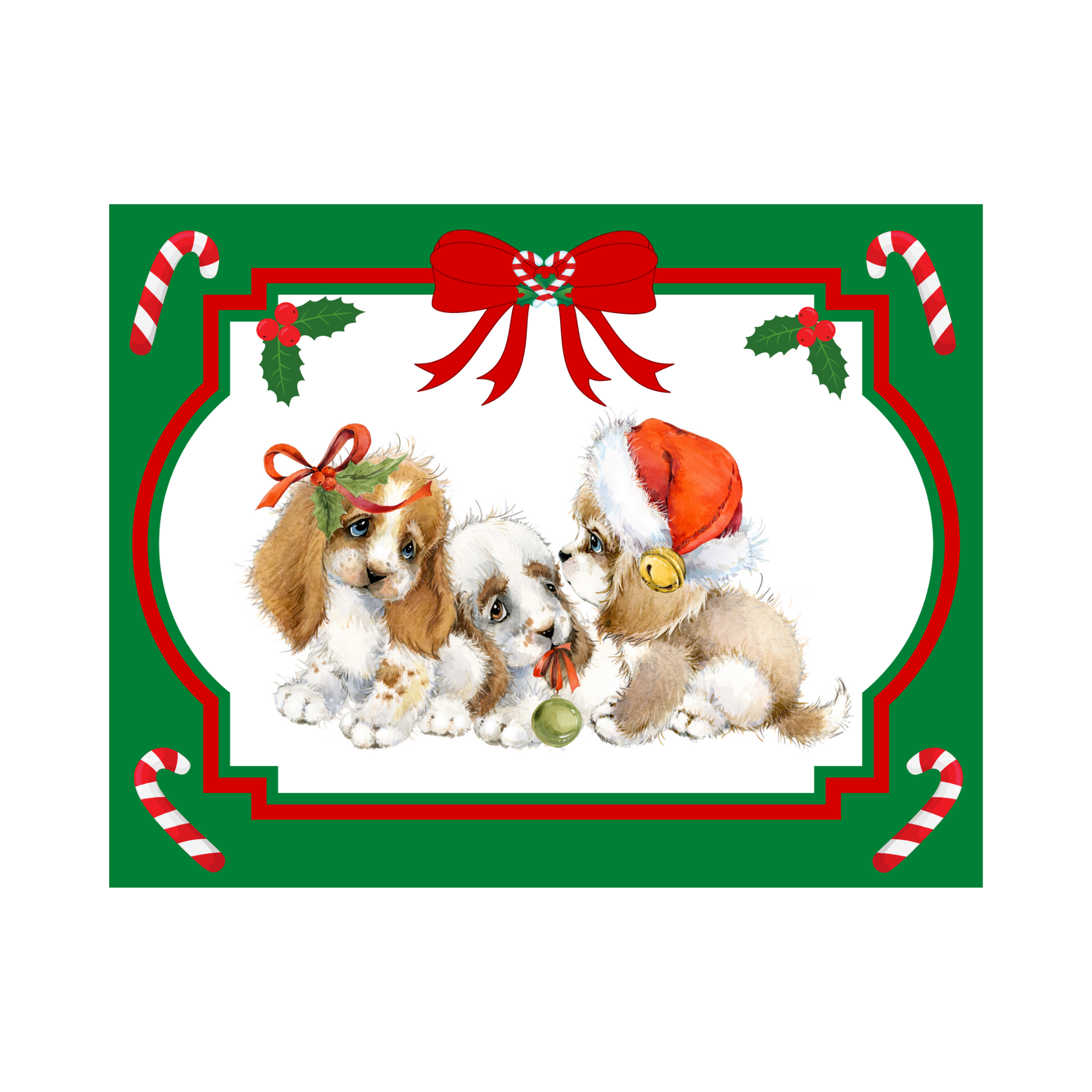 Christmas Cuddles Holiday Sign or Door Hanger