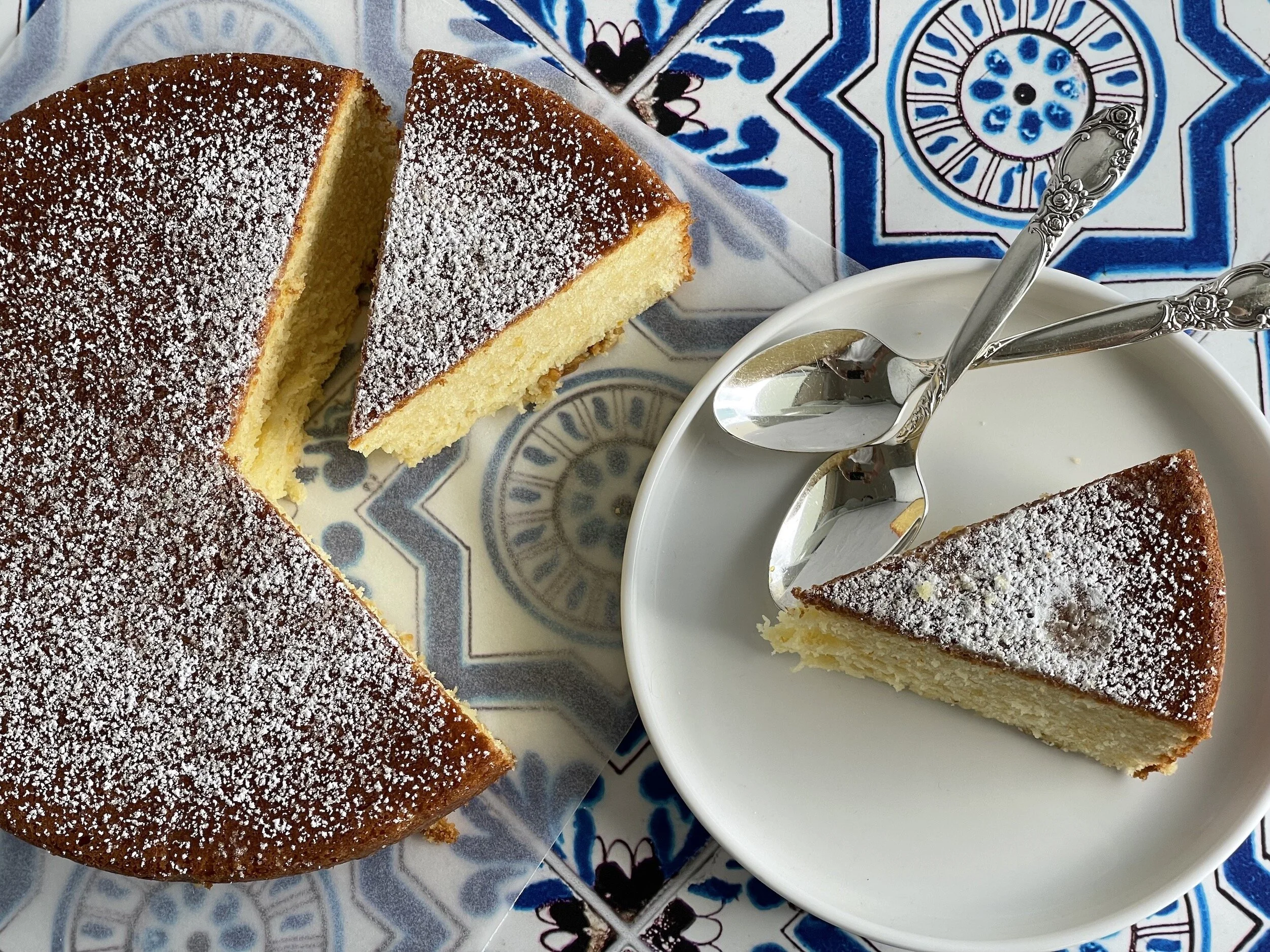 Torta de Naranja y Queso Crema