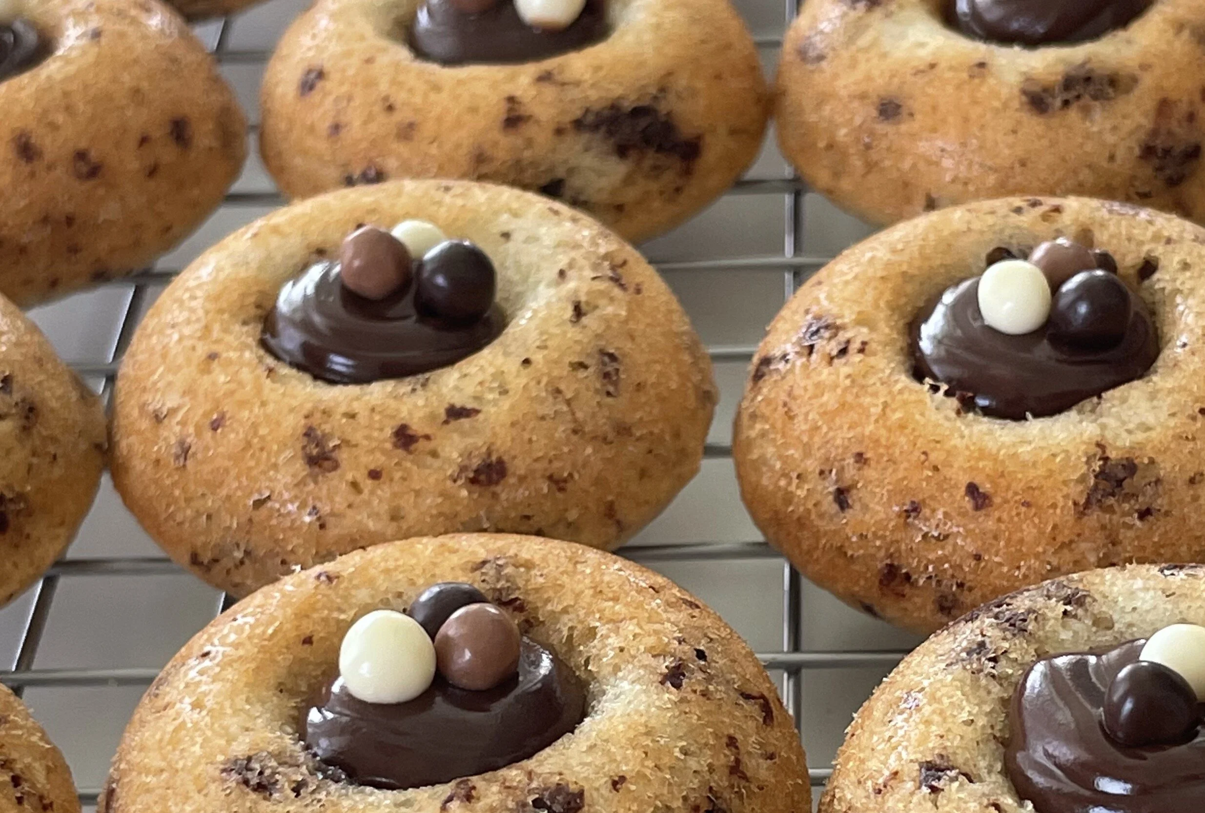 Mini Financiers con Chispas de Chocolate