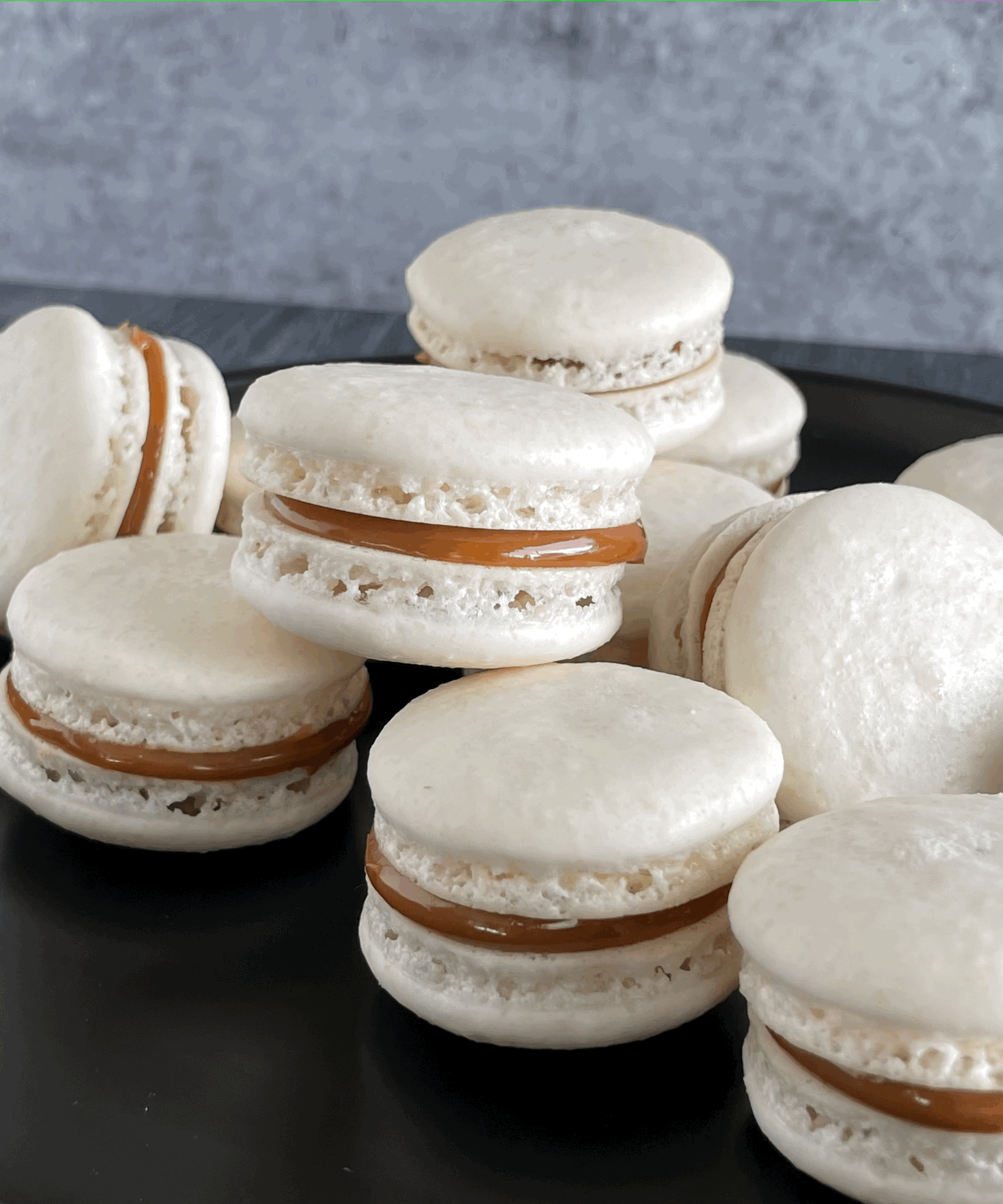 Macaron con Dulce de Leche
