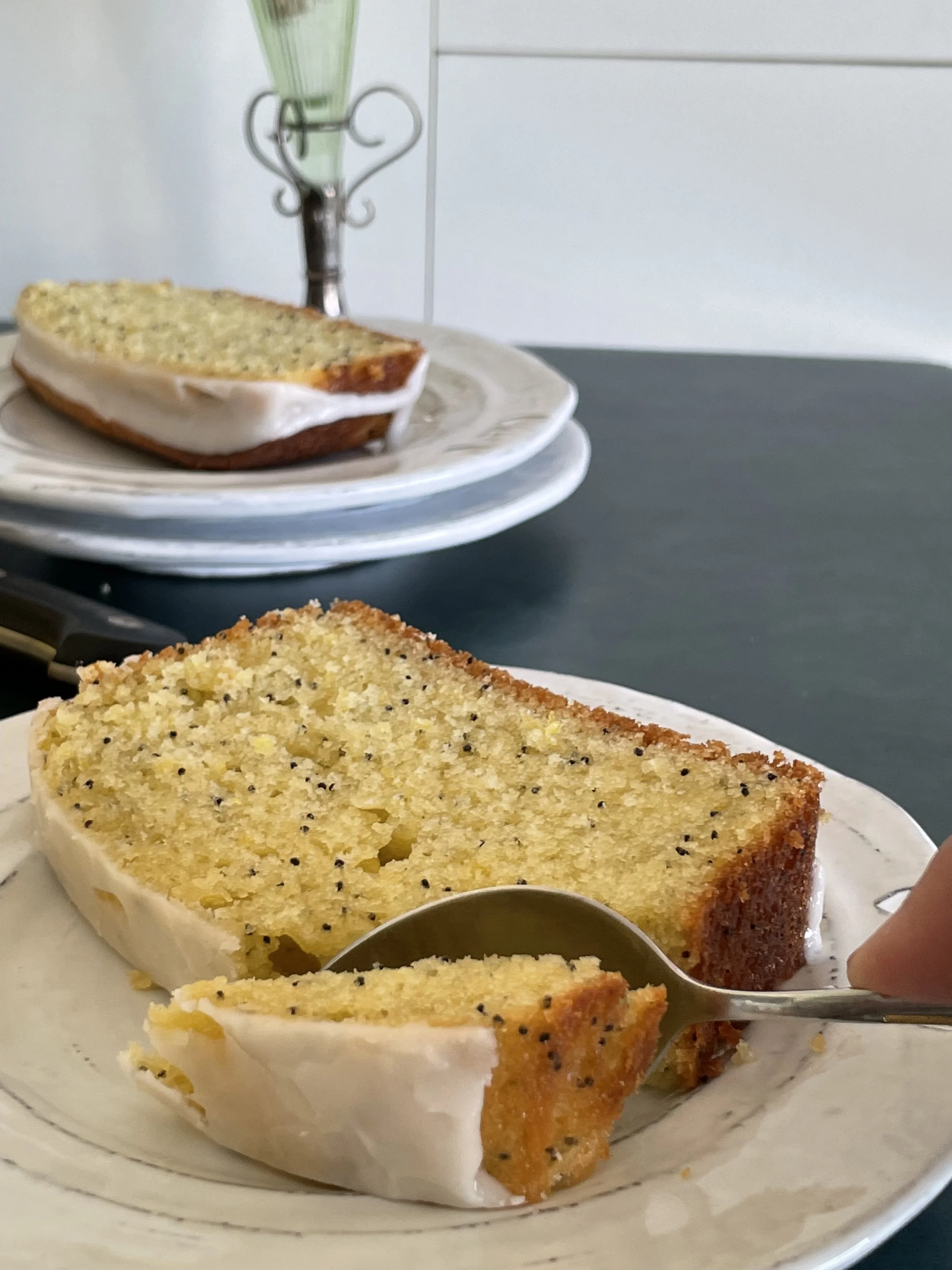 Ponqué de Limón y semillas de Amapola