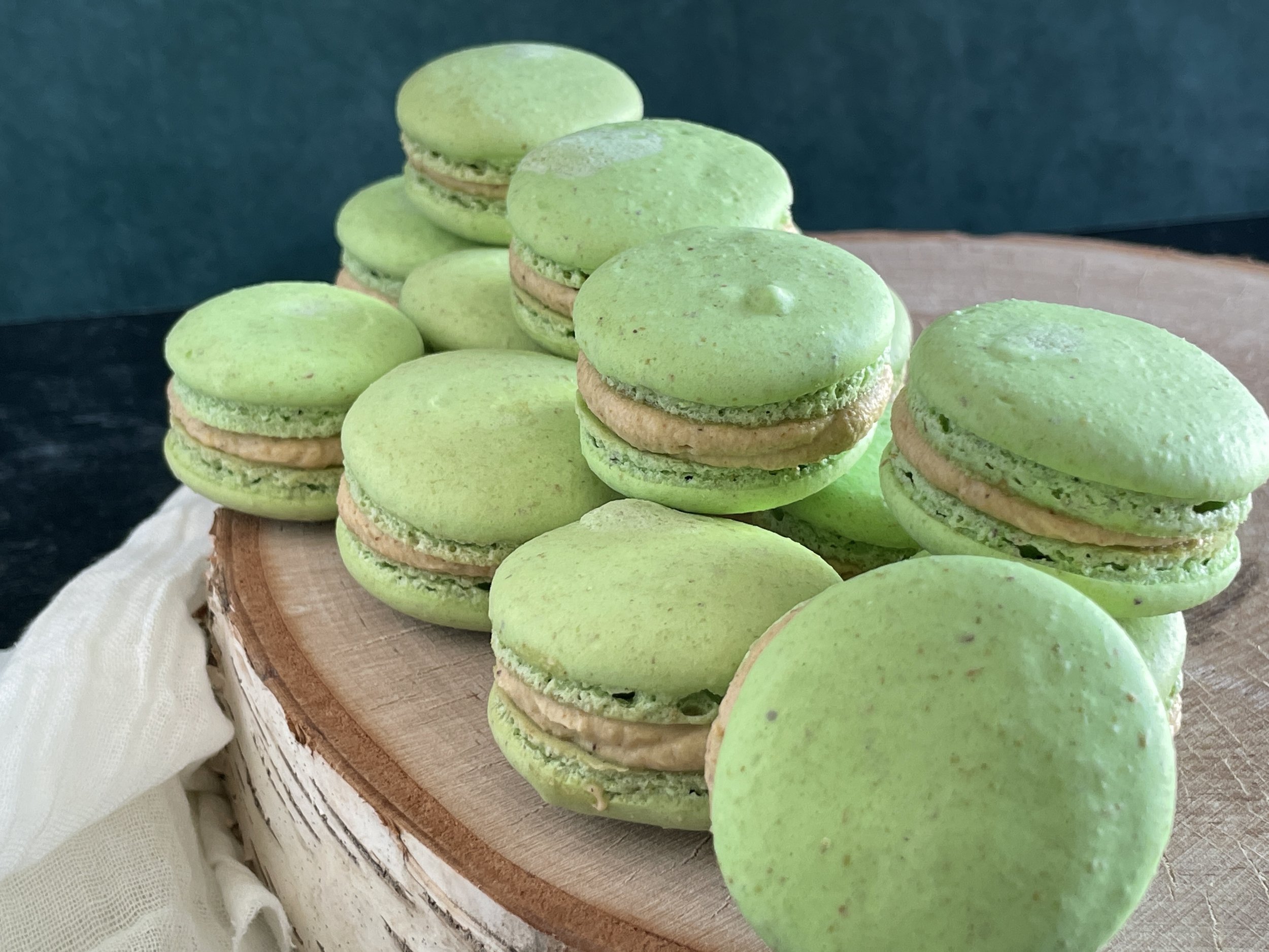 Macarons de Pistacho
