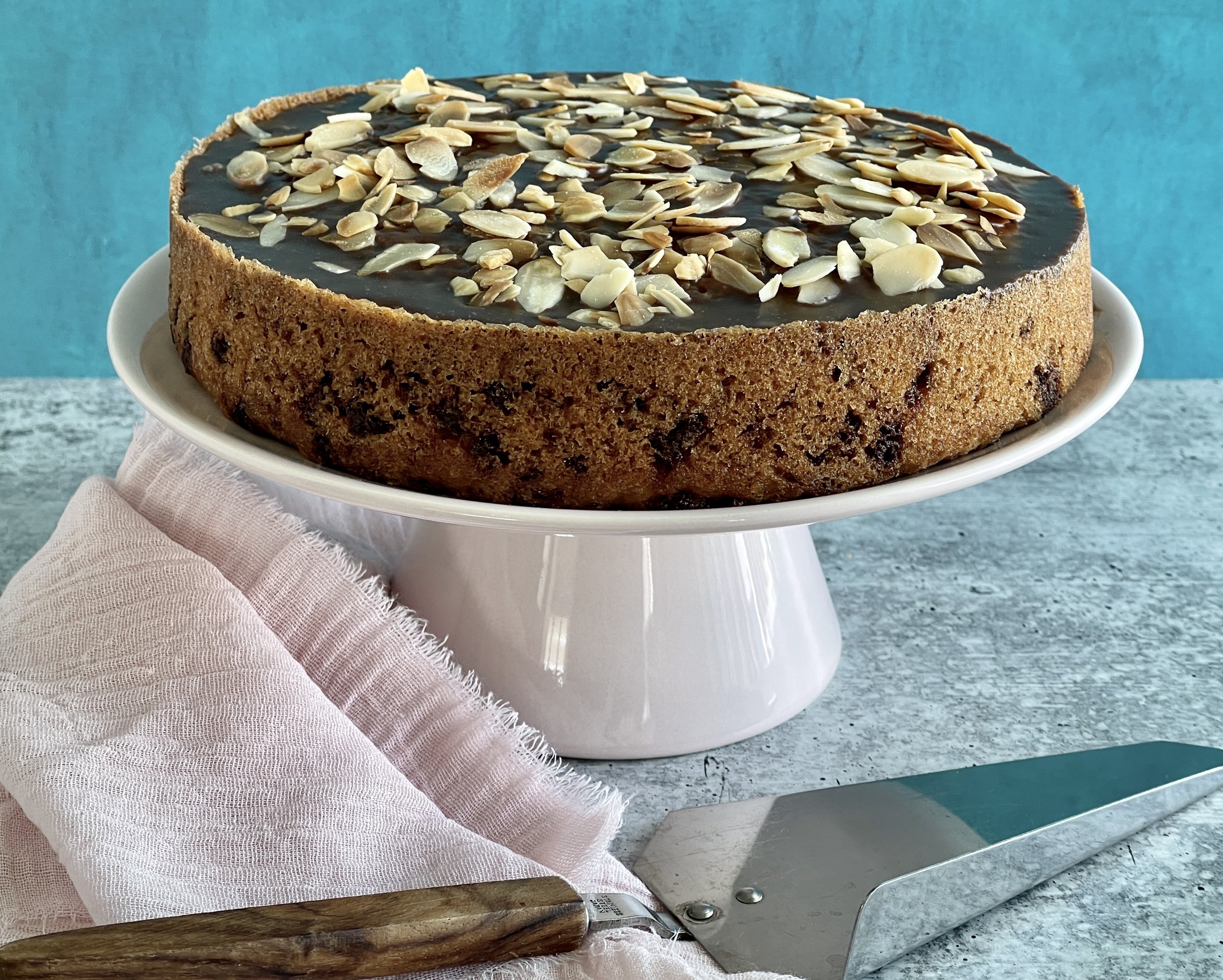 Torta de Almendras y Chocolate