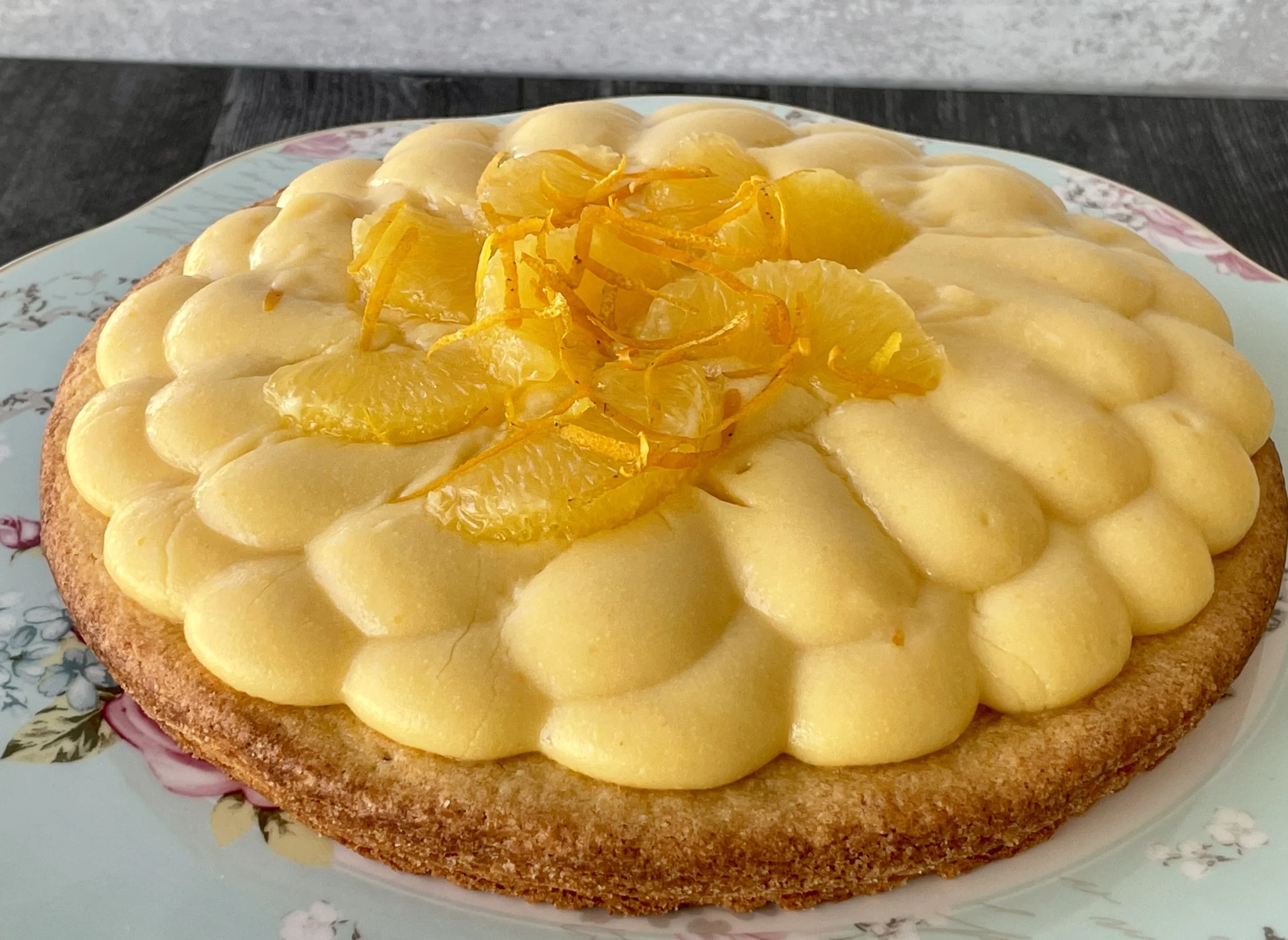 Tarta Sablee de Naranja
