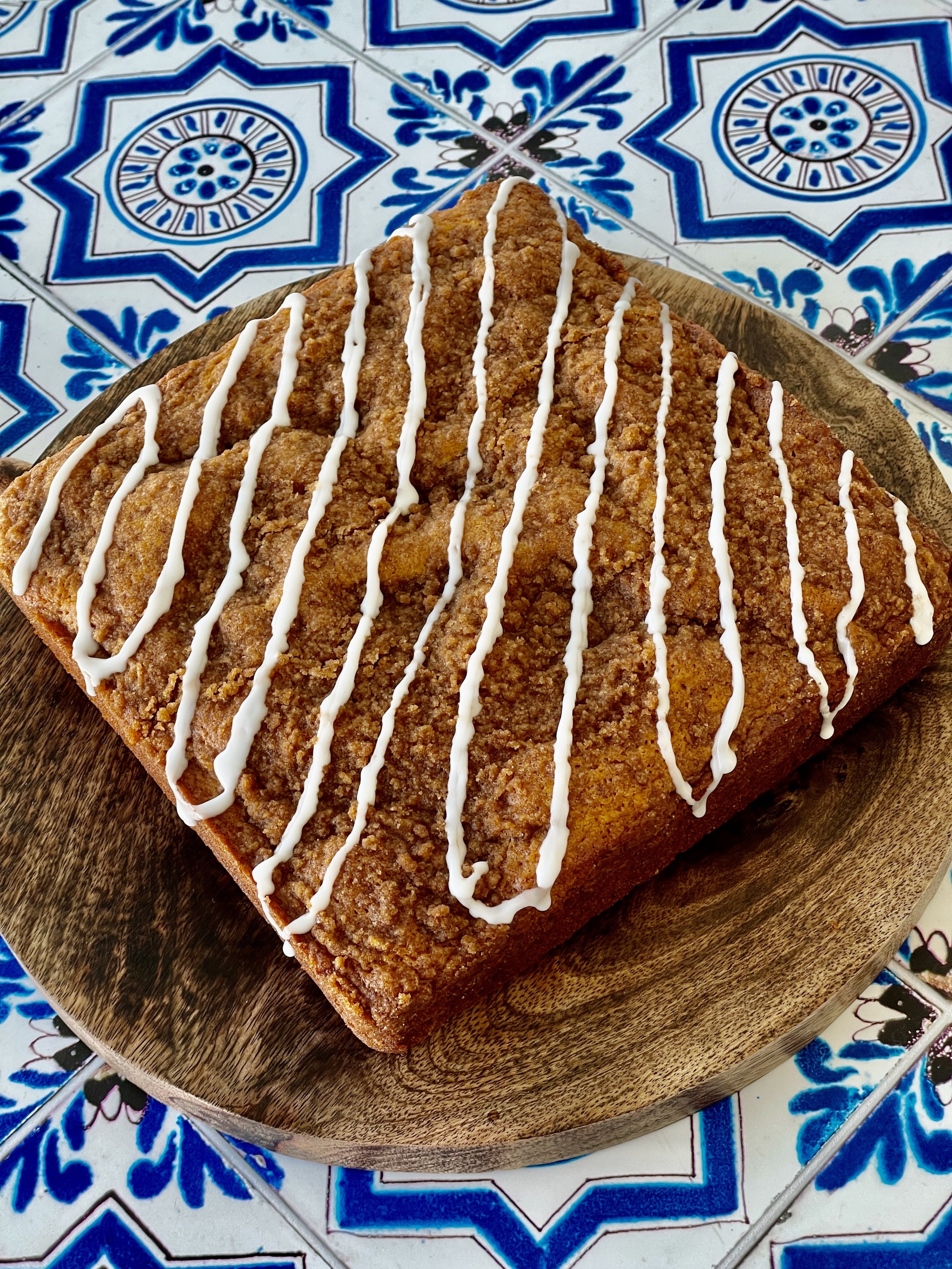 Coffee Cake con Mantequilla Avellanada
