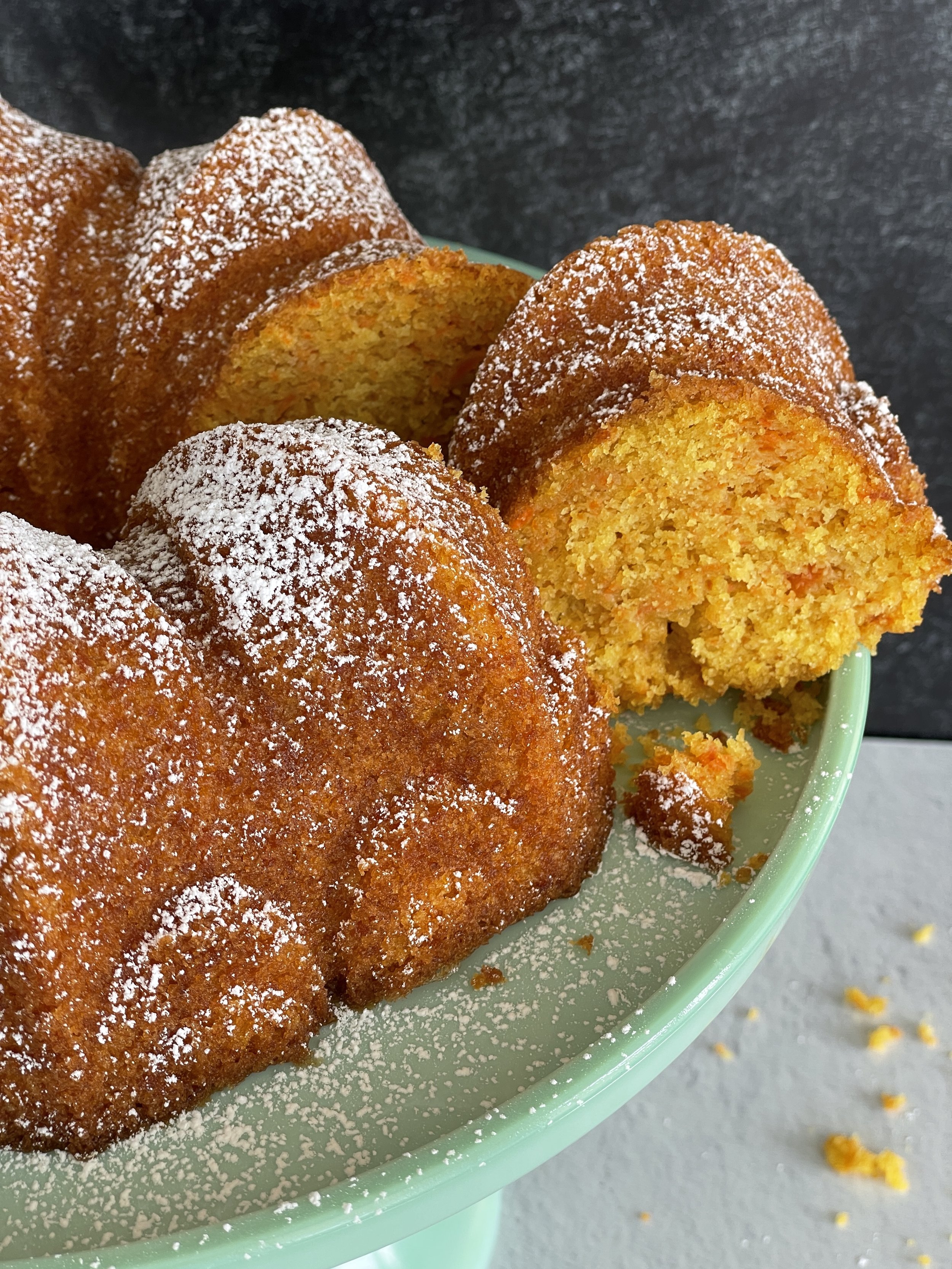 Torta de zanahoria con harina de almendras