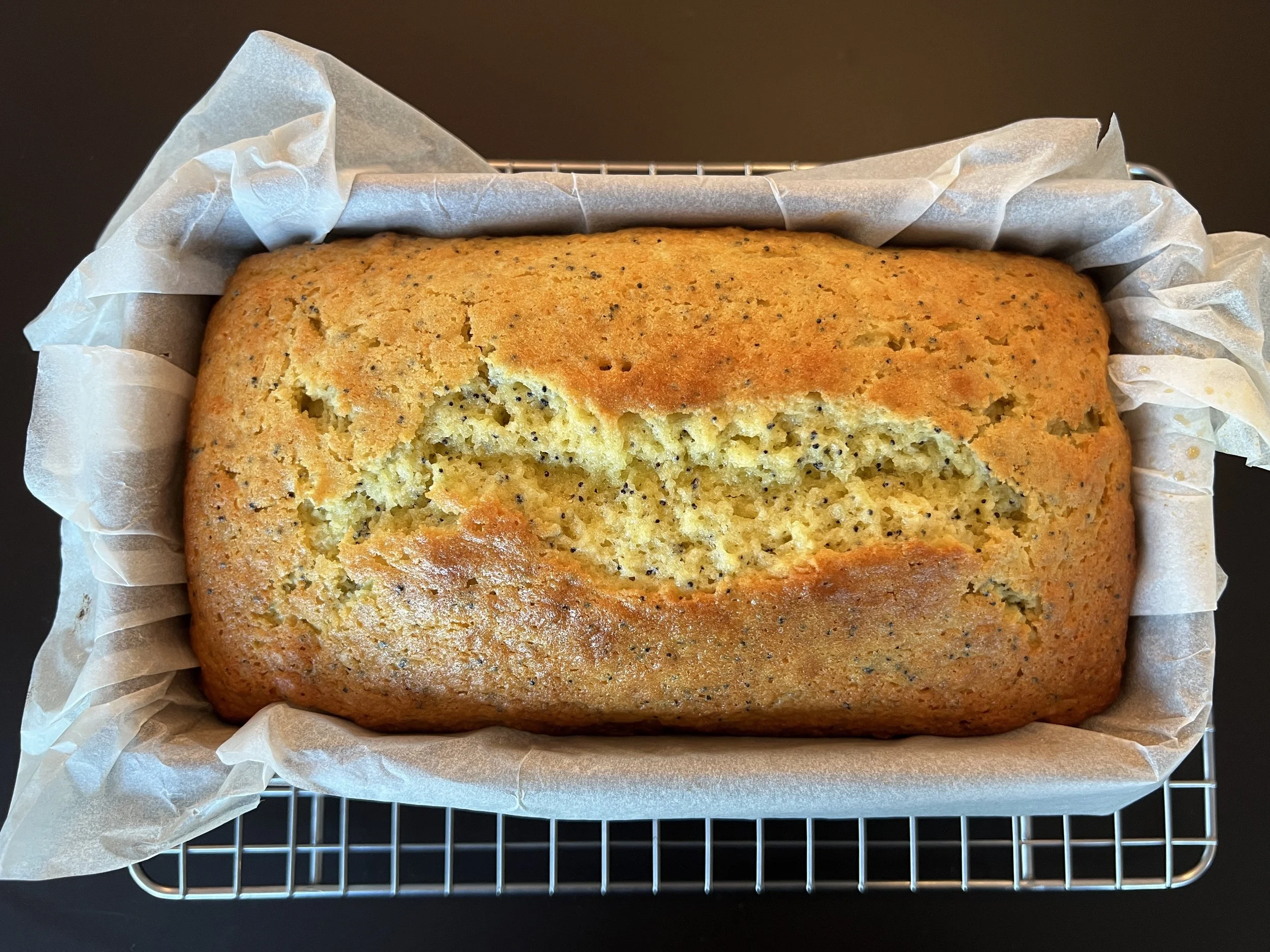 Ponque de Limon con semillas de Amapola