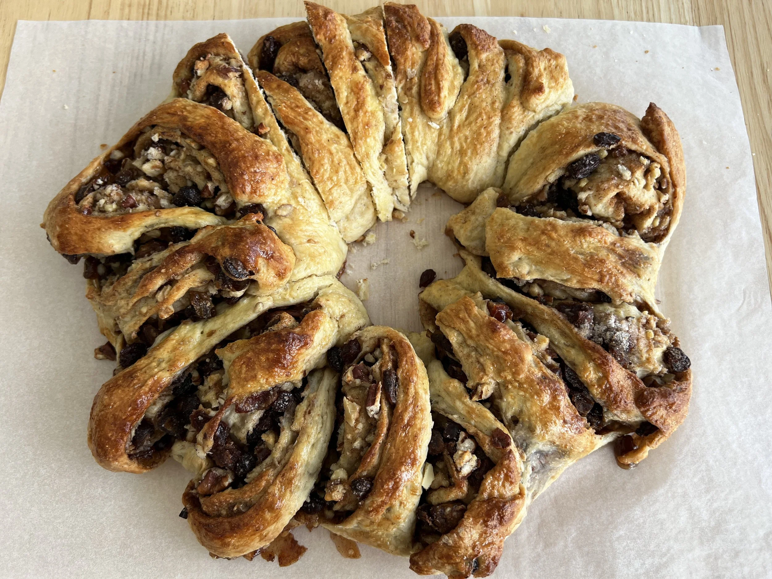 Rosca navideña Raquel