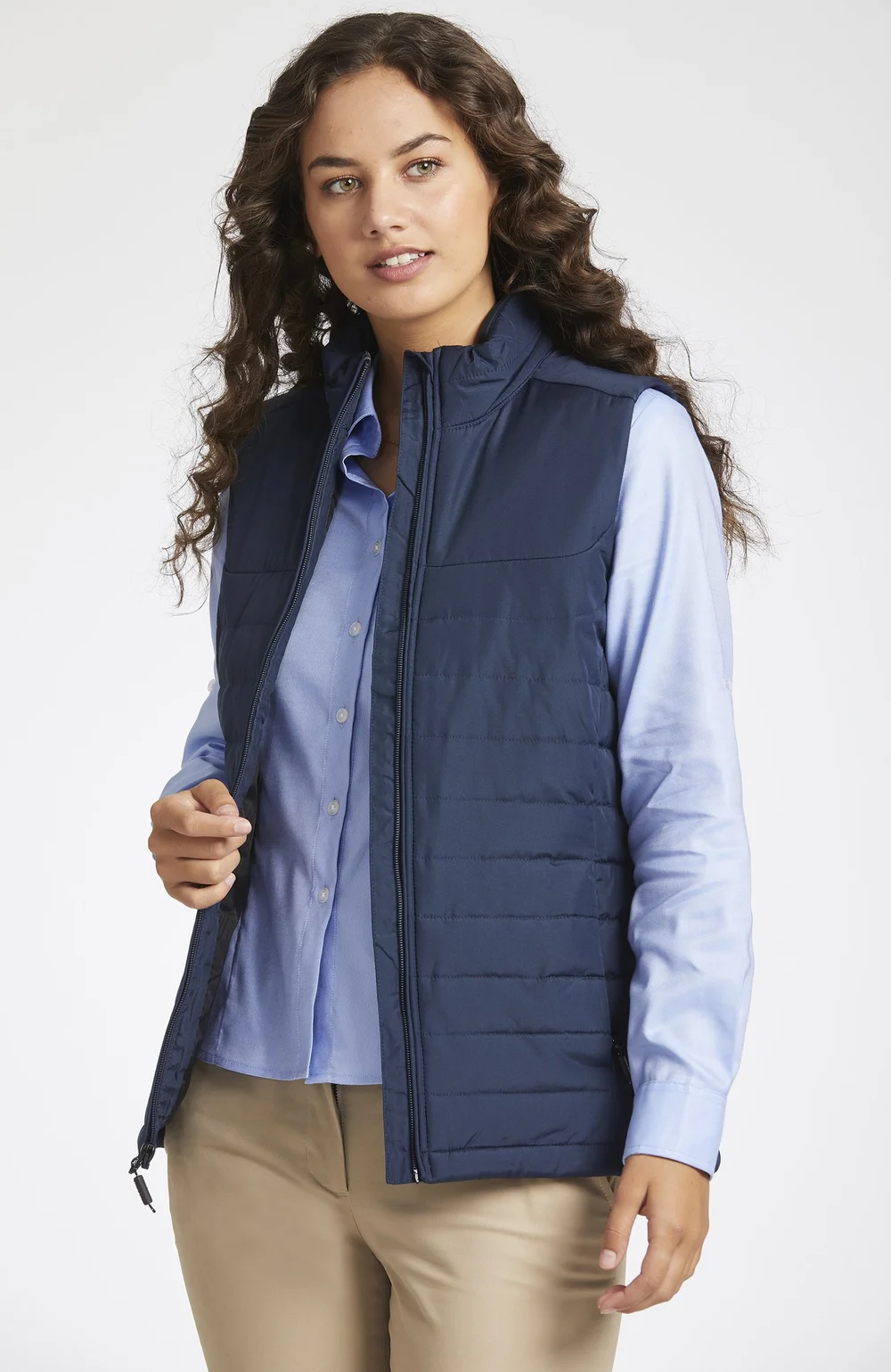 Stormtech Nautilus Blue Quilted Vest Women's Stormtech