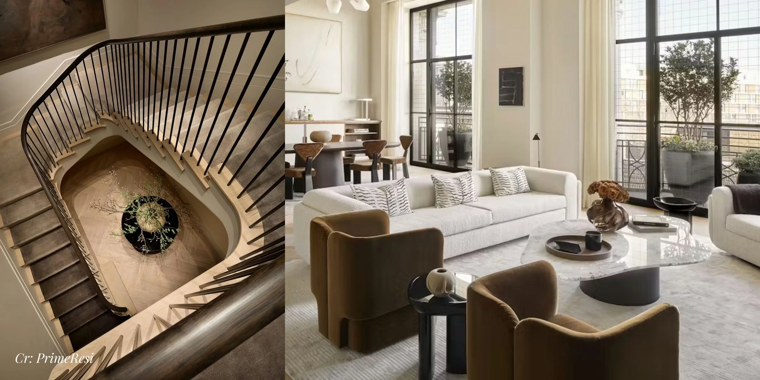 Luxury interior design at the Whiteley development in Hyde Park.