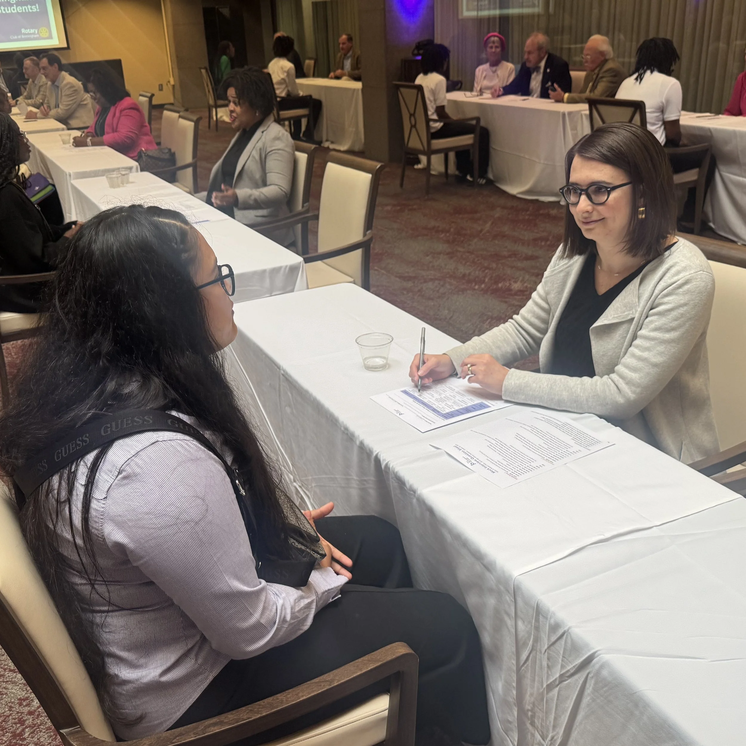 RCB + BIrmingham Promise Host Birmingham City Schools Students for Mock Interviews