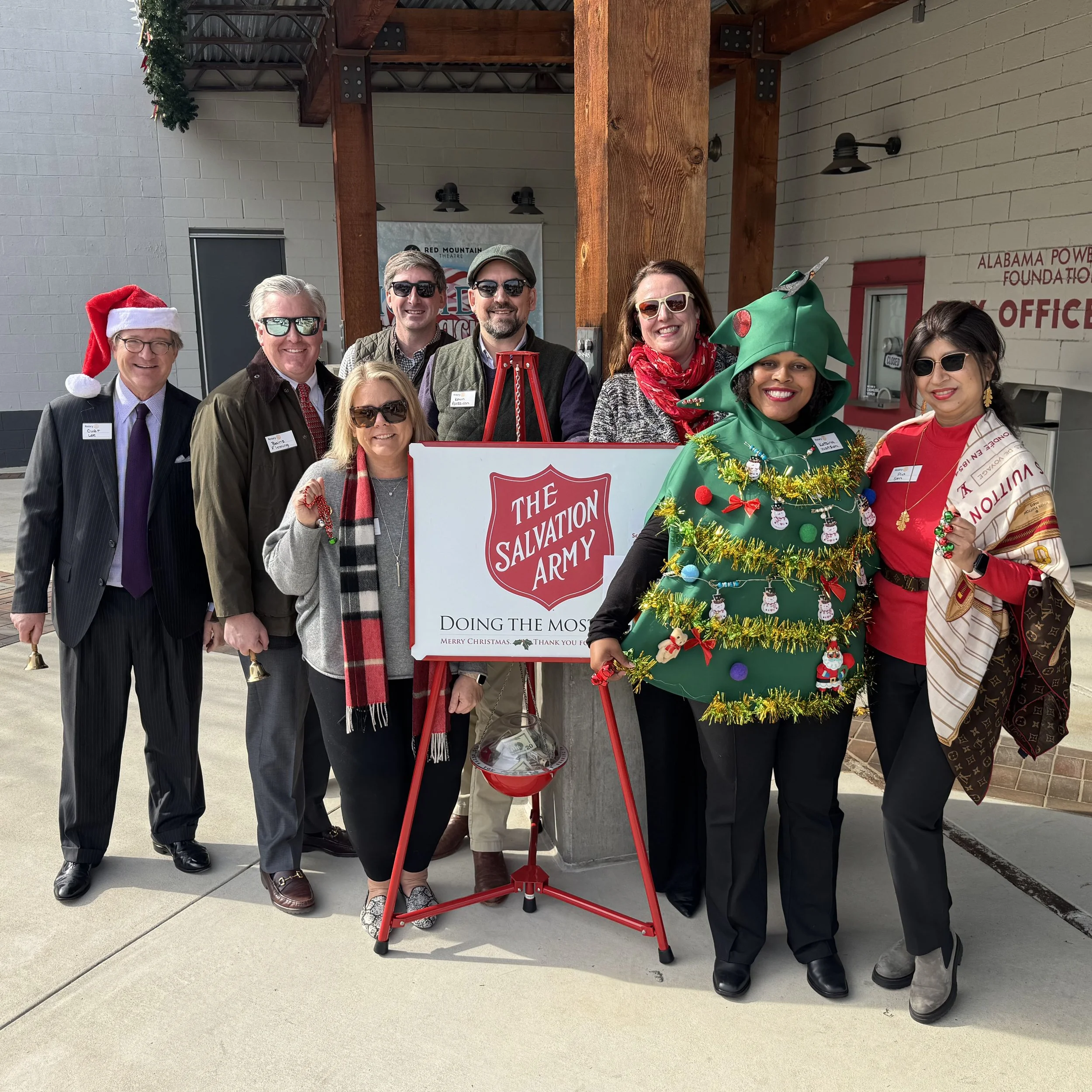 Red Mountain Theatre Welcomes Rotary for a Holiday Extravaganza