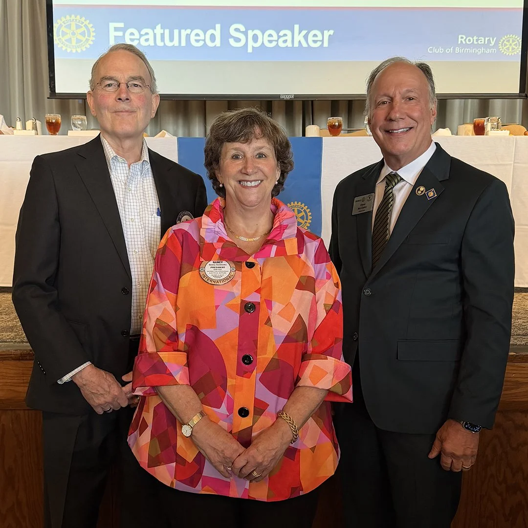 Dave McCleary Highlights Rotary's Role in Combating Human Trafficking