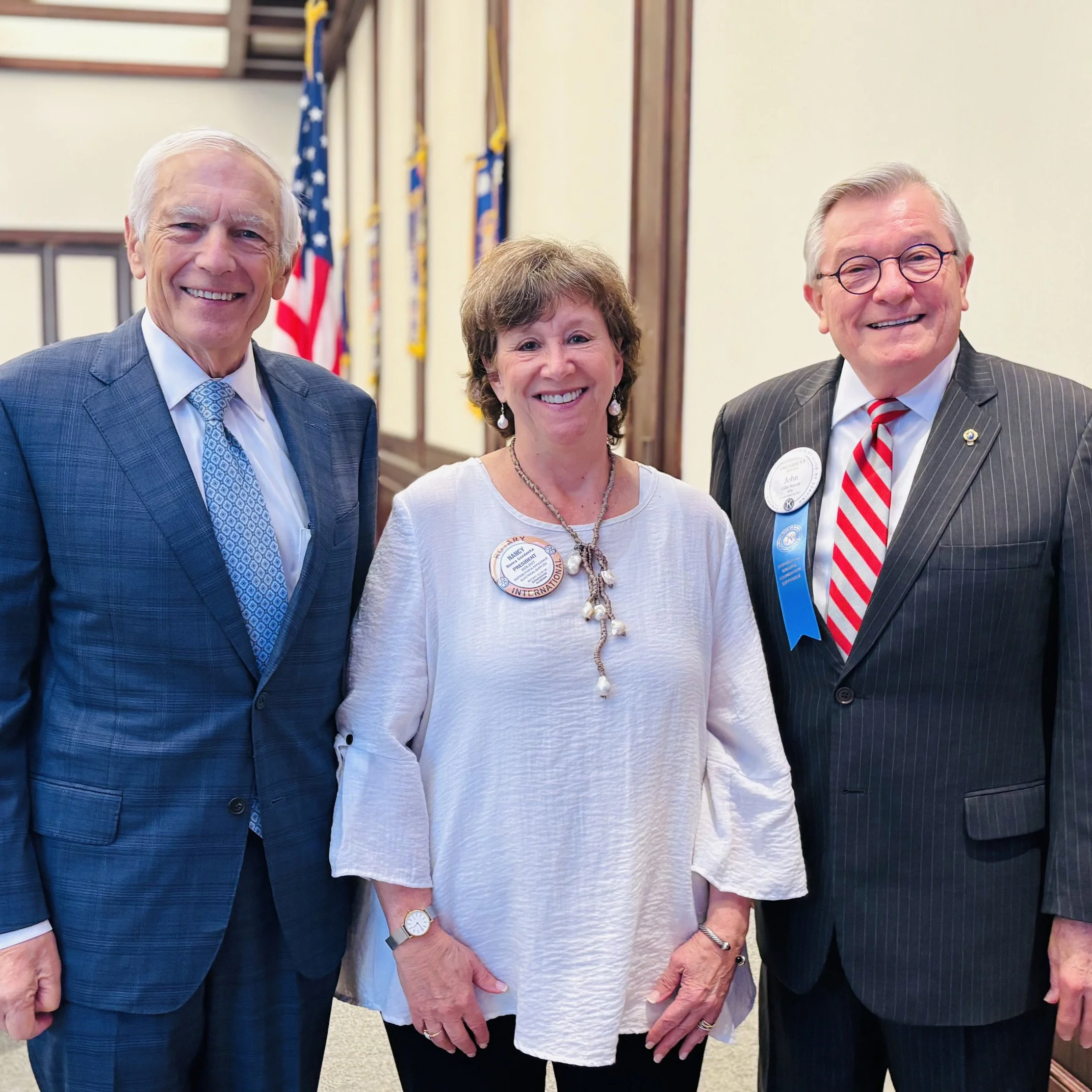 Kiwanis Hosts Rotary for a JOint Meeting with Gen. Wes Clark Discussing America's Path Forward