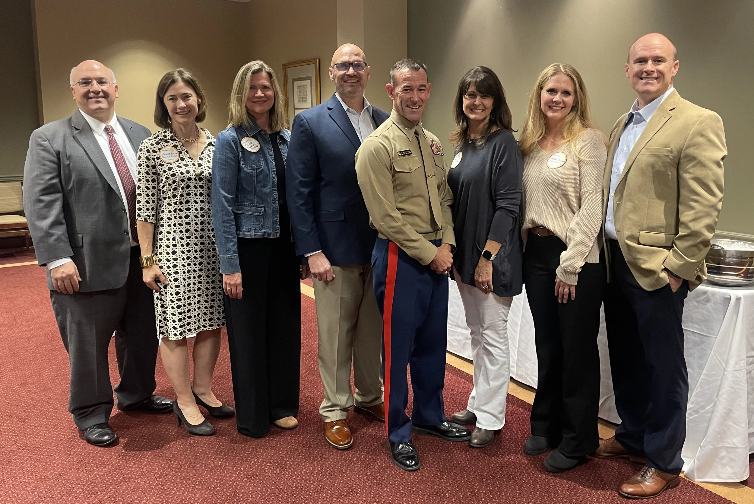 USNA Commandant J.P. McDonough Visits Rotary — Birmingham Rotary Club