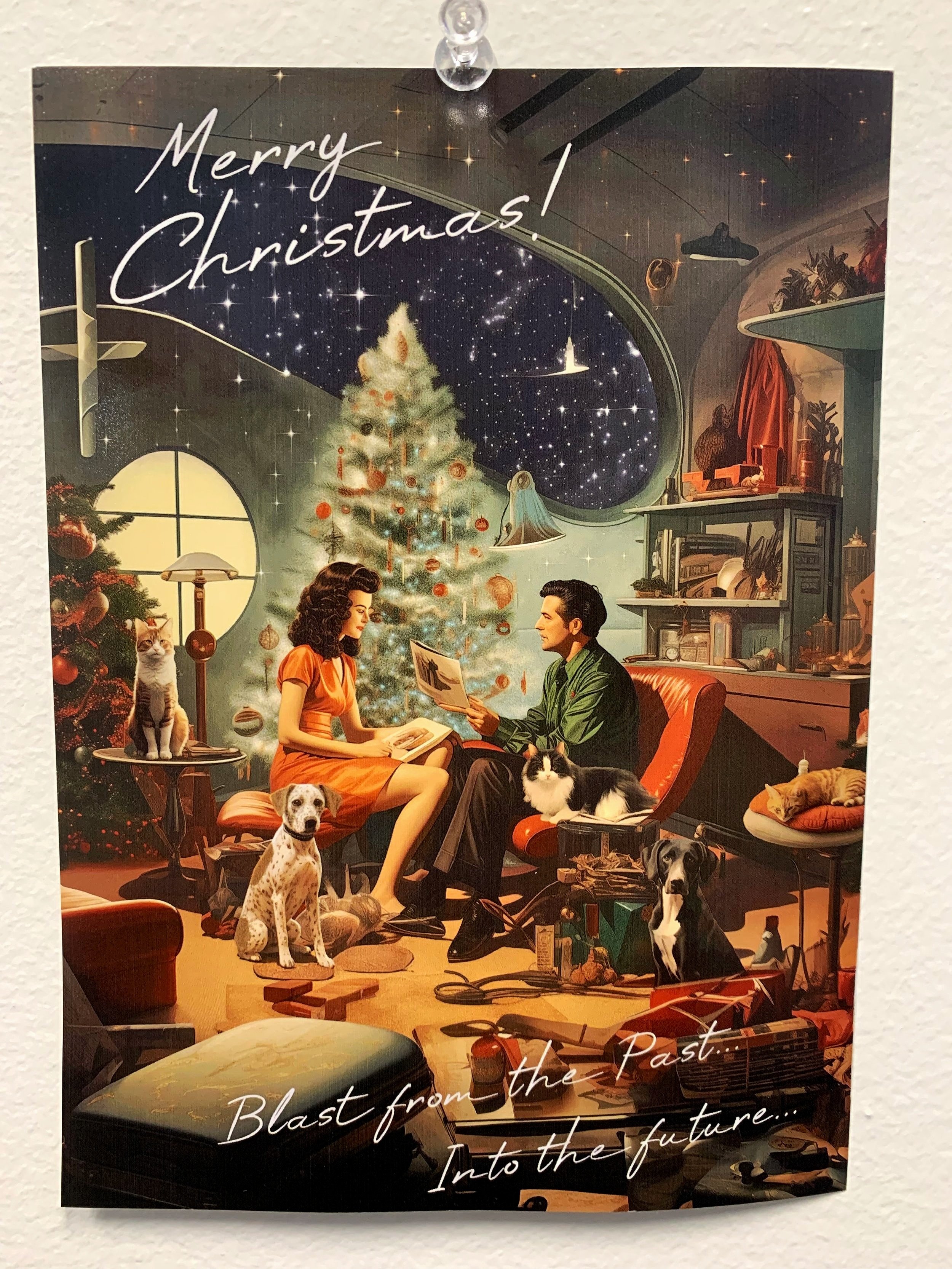 Retro Futurism Card (2023)