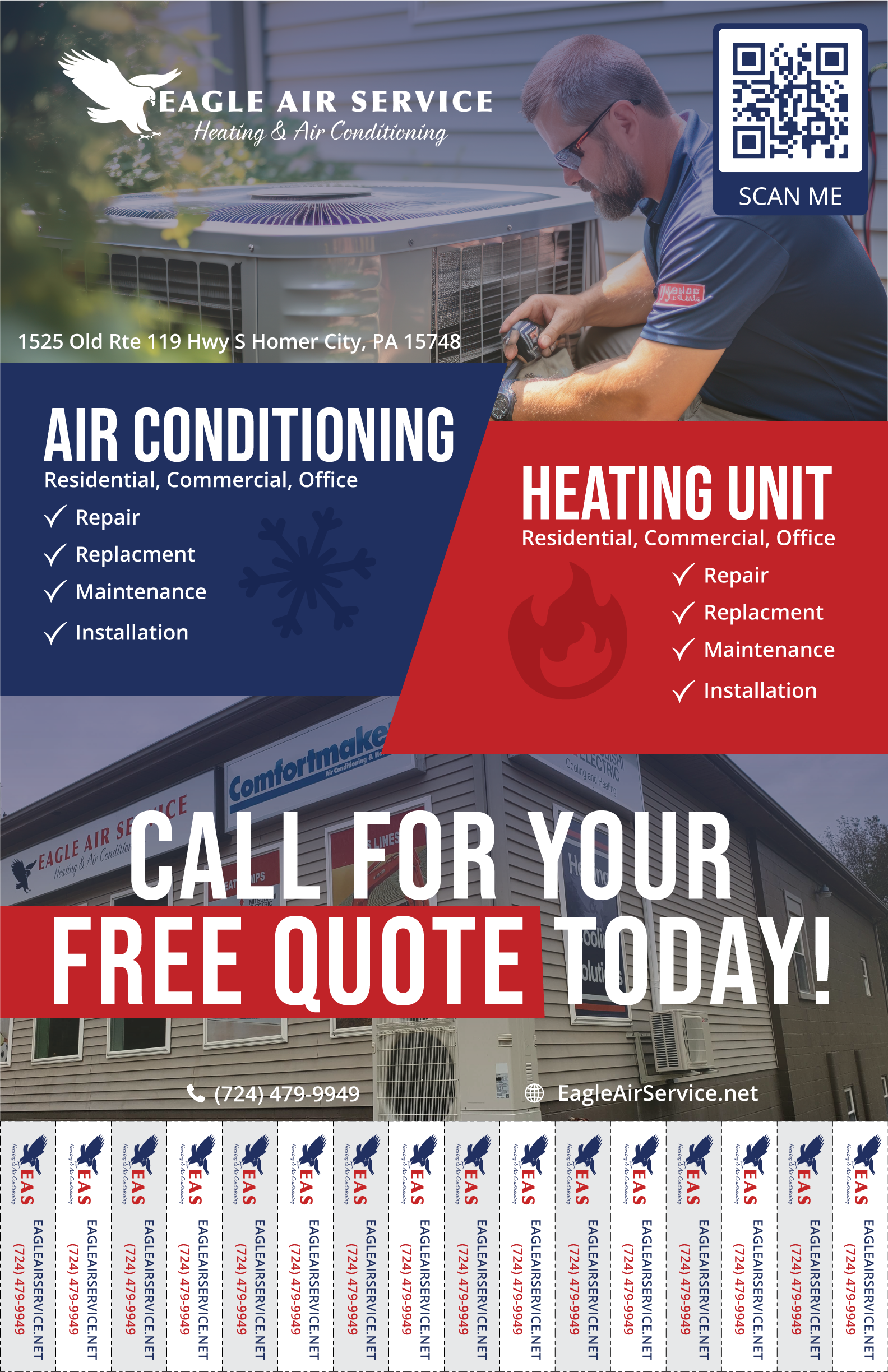 EAS Poster w/Rip off