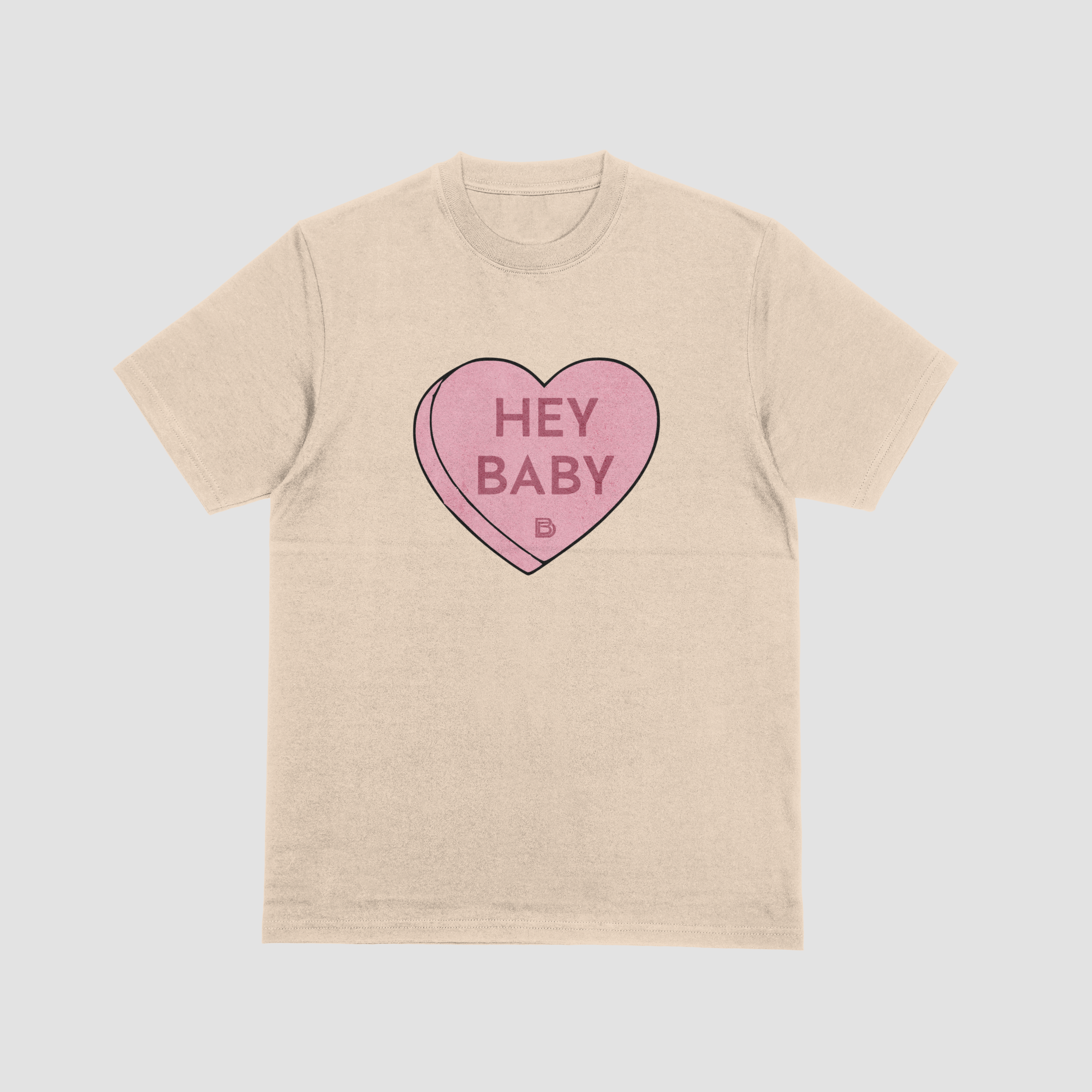 Valentines "HEY BABY" Tshirt
