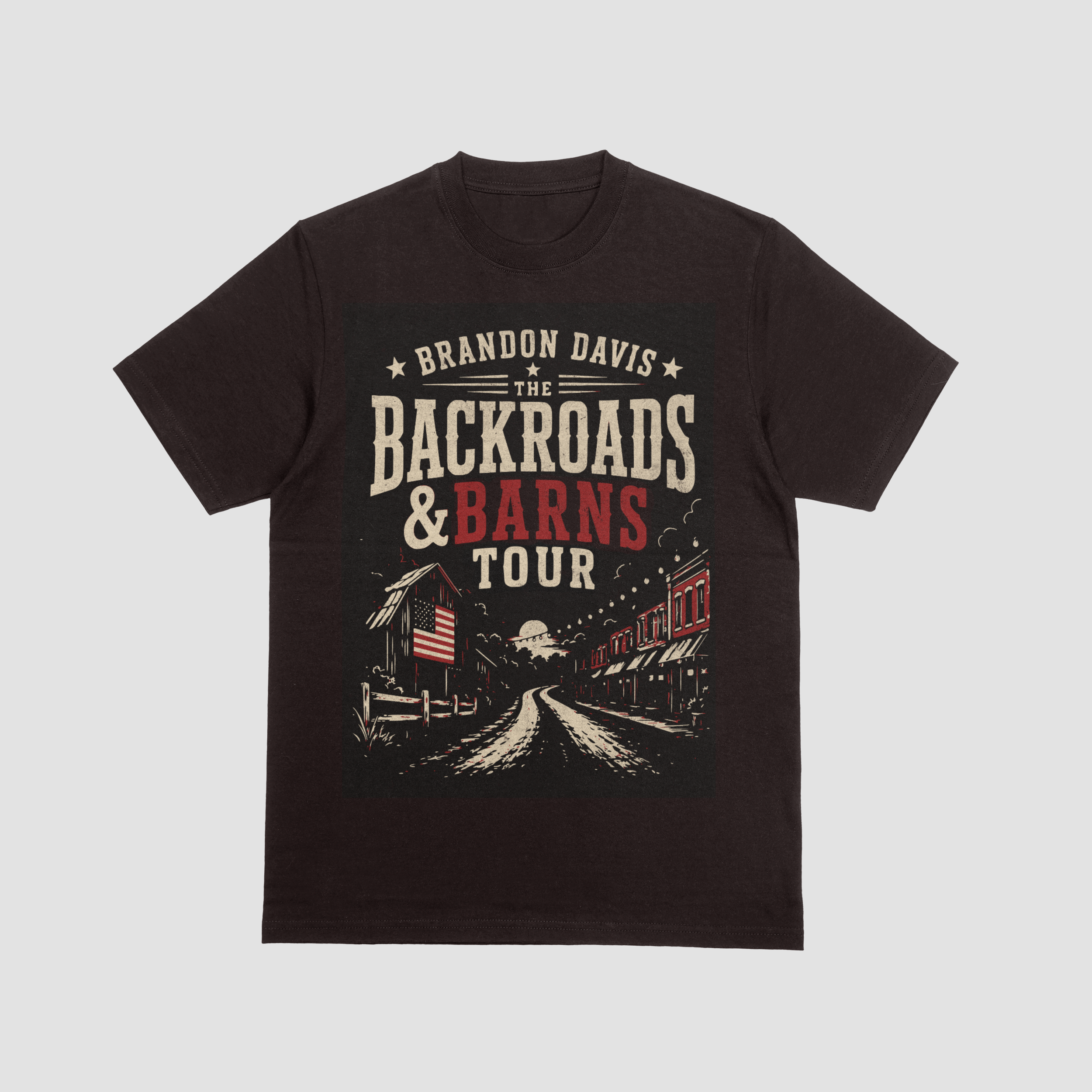 Backroads and Barns Tour Tee *Preorder*