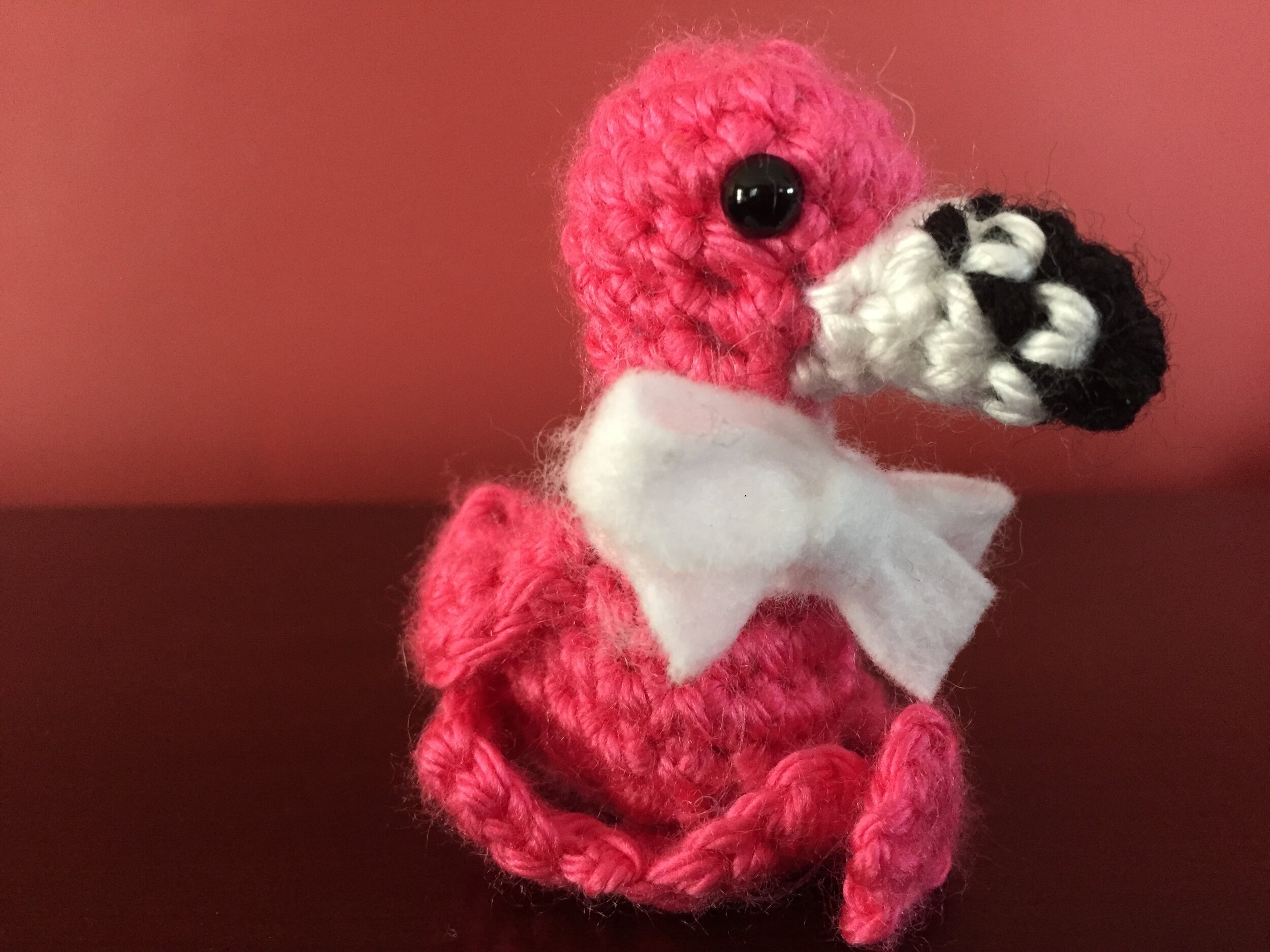 Crochet flamingo bowtie.jpg