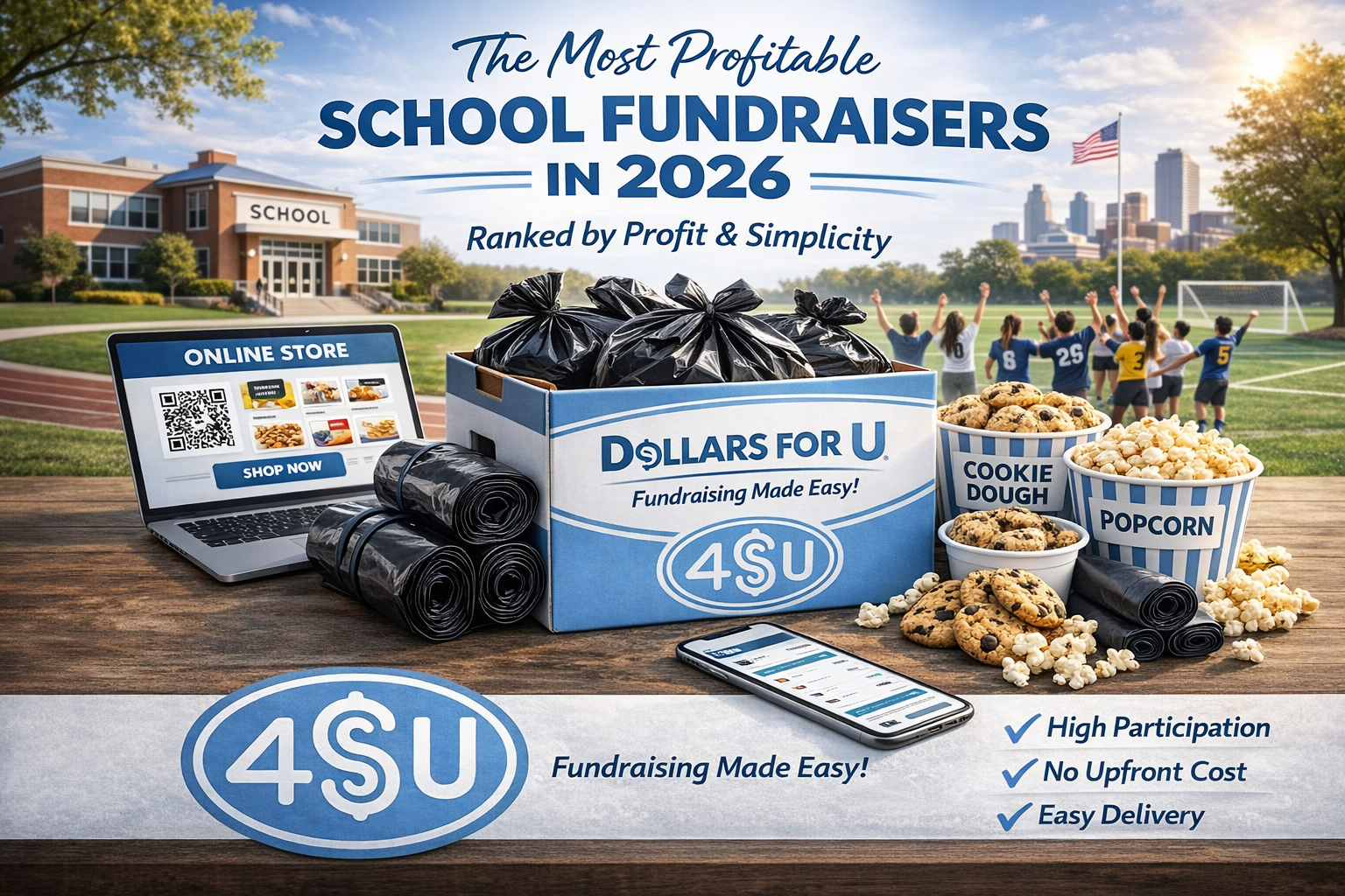 The Most Profitable School Fundraisers in 2026 (Ranked by Profit &amp; Simplicity)