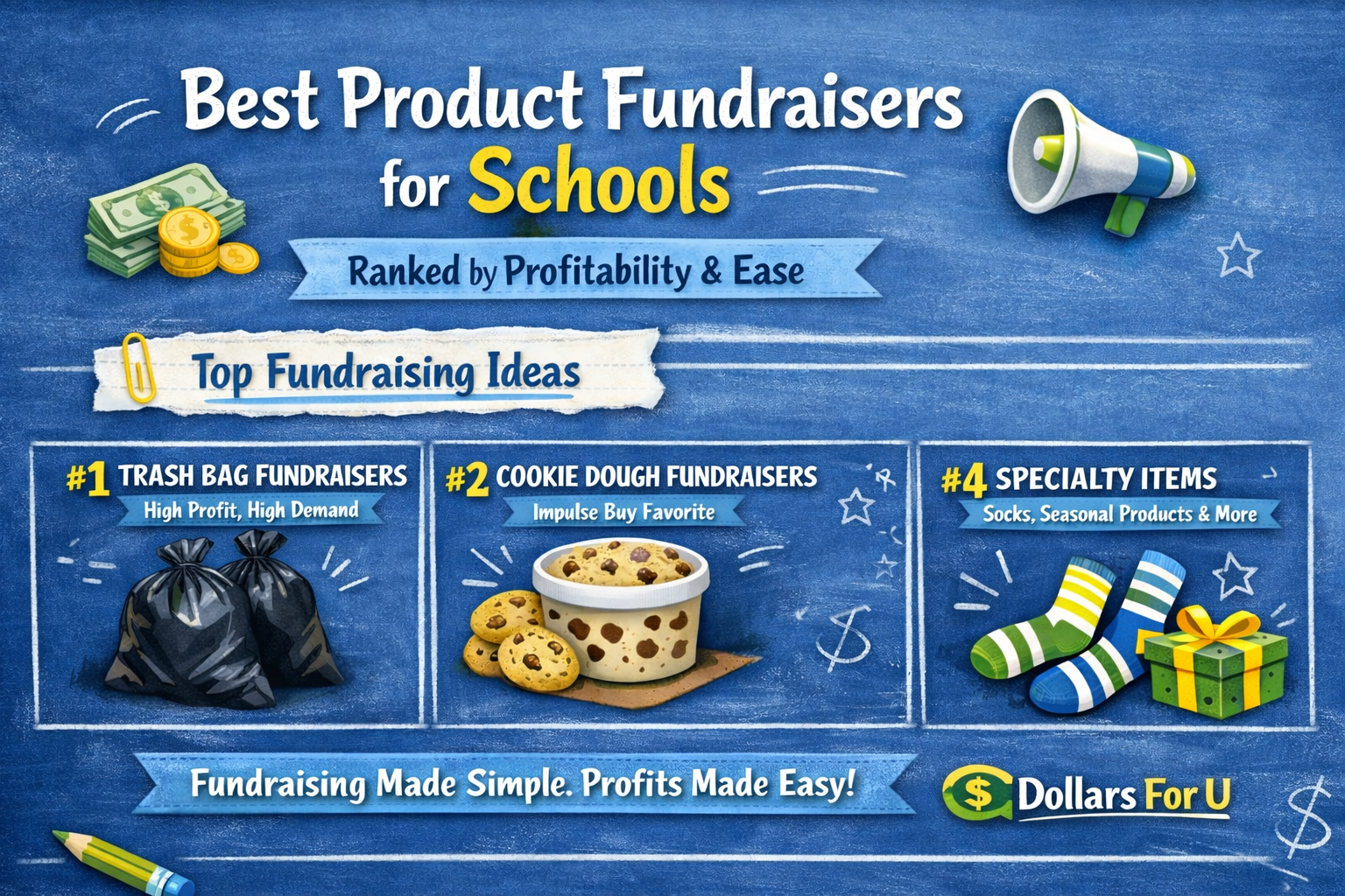Best Product Fundraisers for Schools (Ranked by Profitability &amp; Ease)