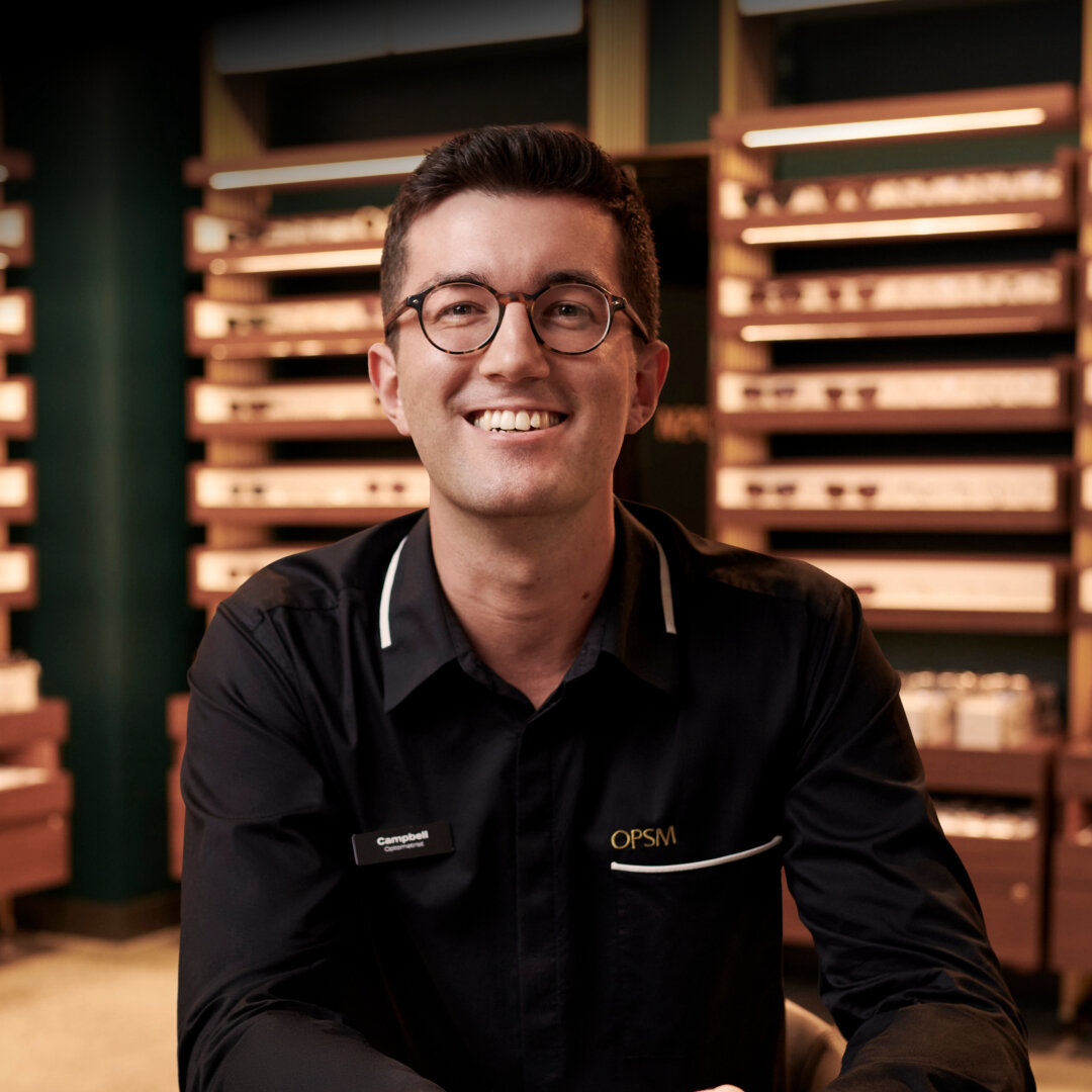 OPSM use advanced eye test technology to personalise your prescription. 👁️🔬 👓 With over 90 years of caring for Australians&rsquo; eyes, @opsm will help you choose from our wide range of brands and innovative lenses to find eyewear that suits you. 