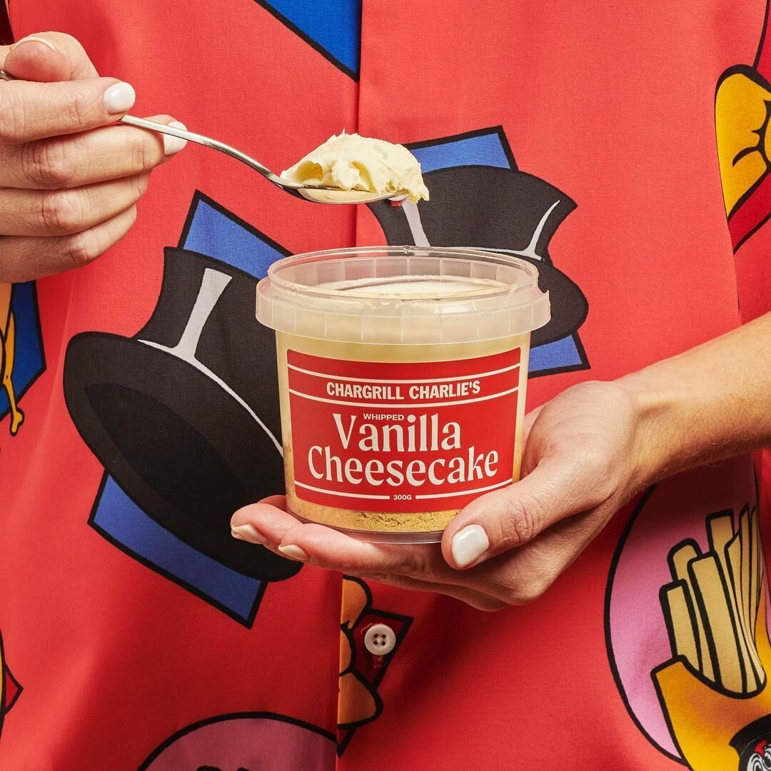 Say HELLO to the new kid on the block (or fridge! 😉👋) Charlie&rsquo;s Whipped Vanilla Cheesecake is so delicious and creamy, we guarantee you&rsquo;ll only need one spoon because you won&rsquo;t be sharing! Satisfy your cravings @chargrillcharlies 