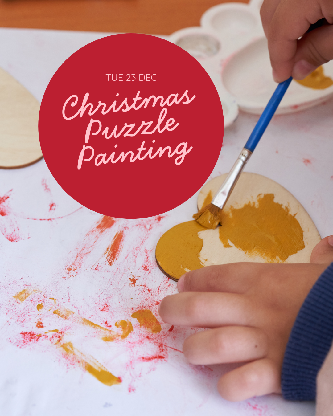 Christmas Puzzle Painting