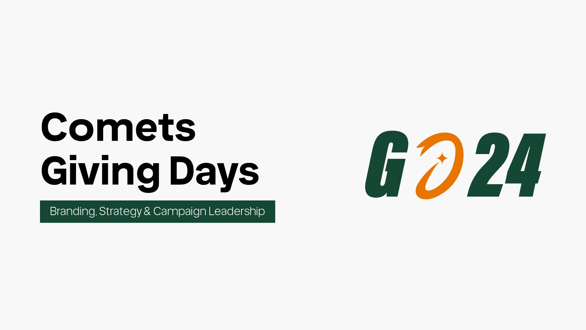 UT Dallas Comets Giving Days 2024