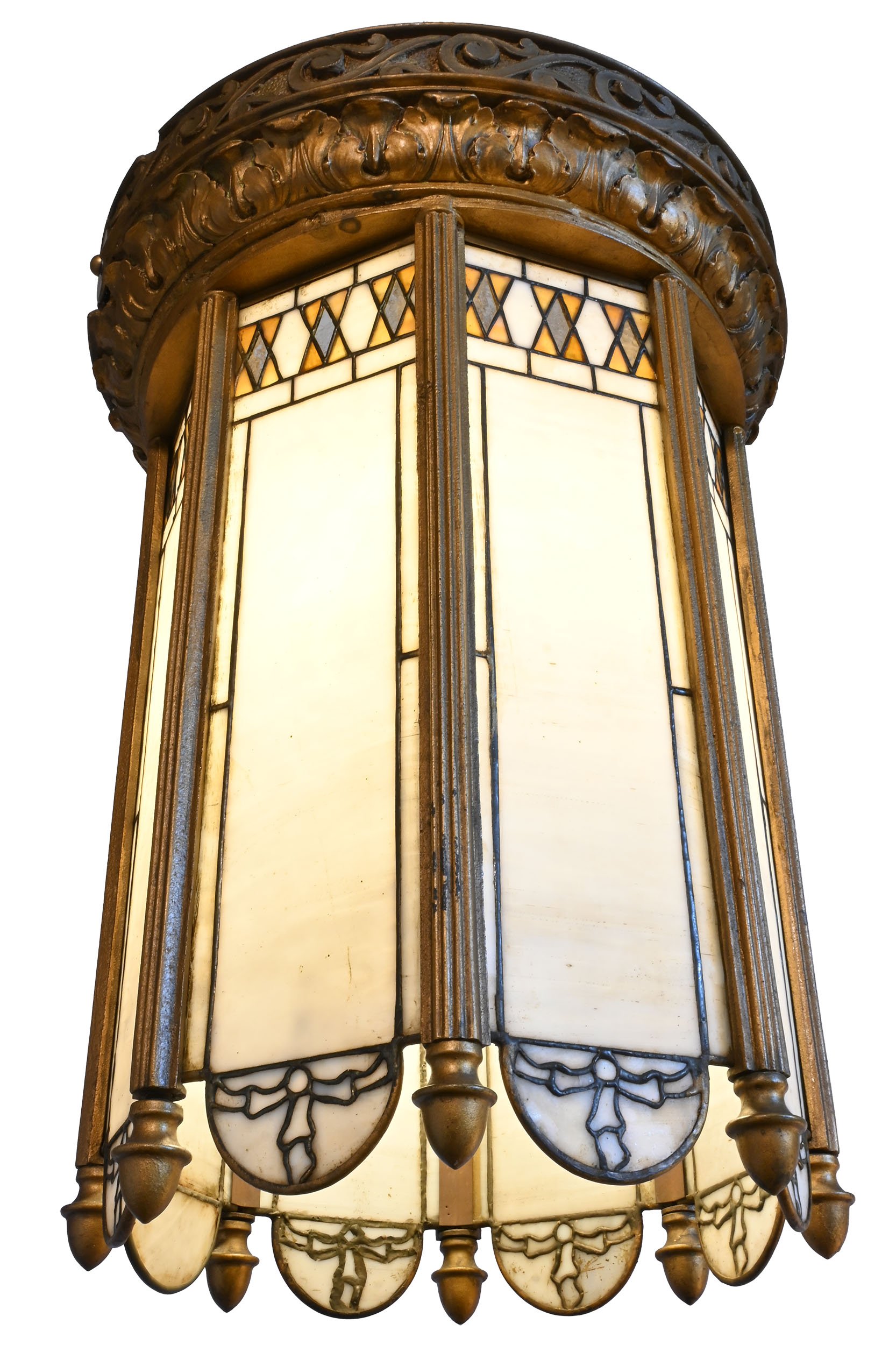 27292A gesso and stained glass flushmount 2.jpg