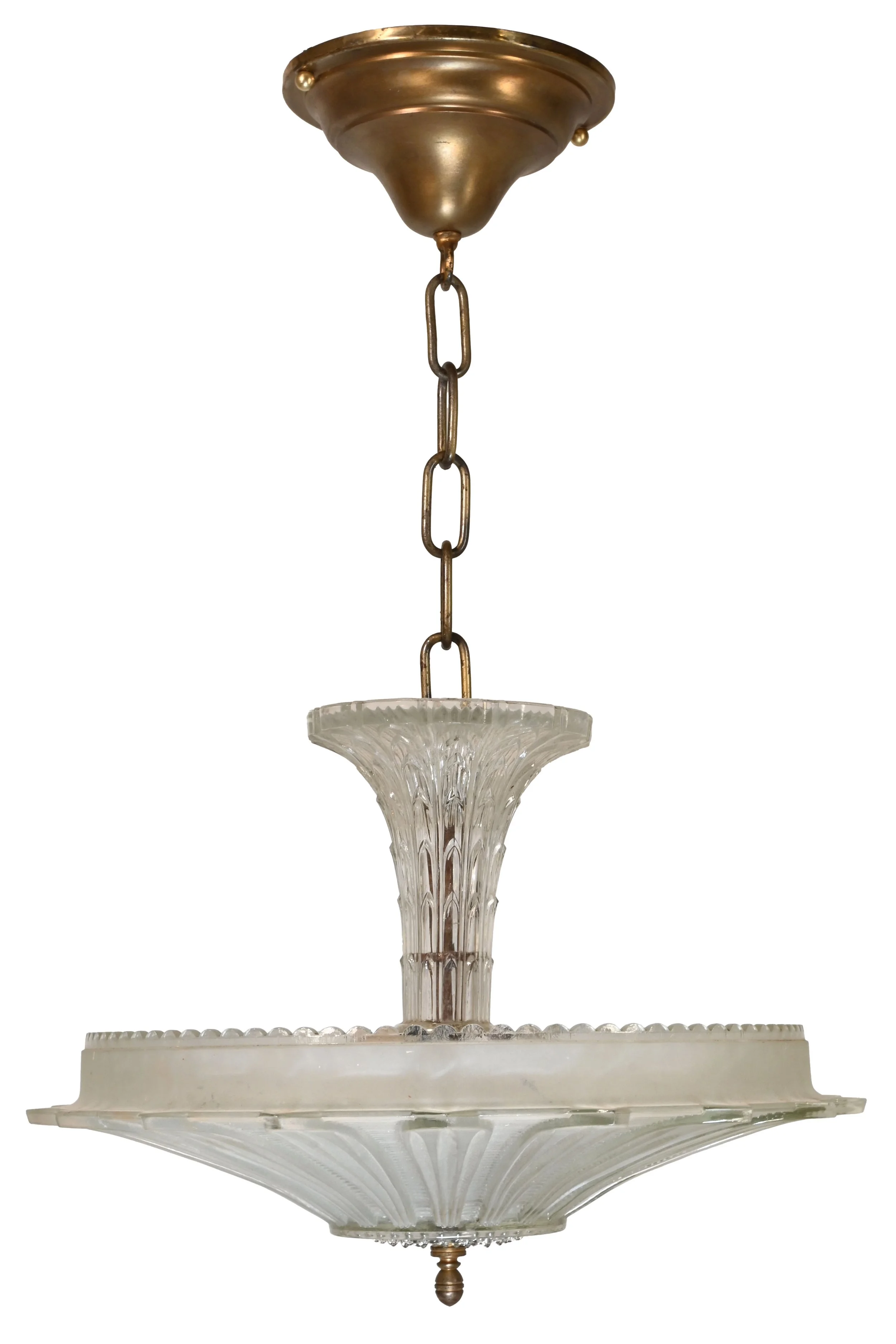 25979 sunflower pressed glass frosted shade pendant 1.jpg