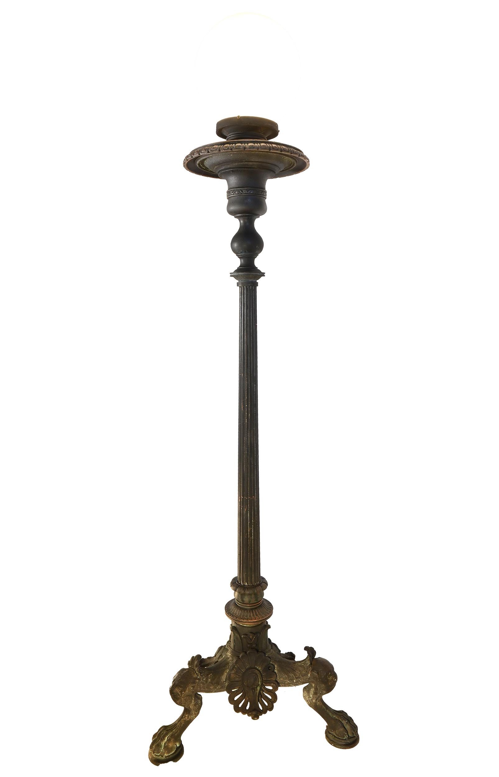 27309 bronze torchiere with globe 2.jpg