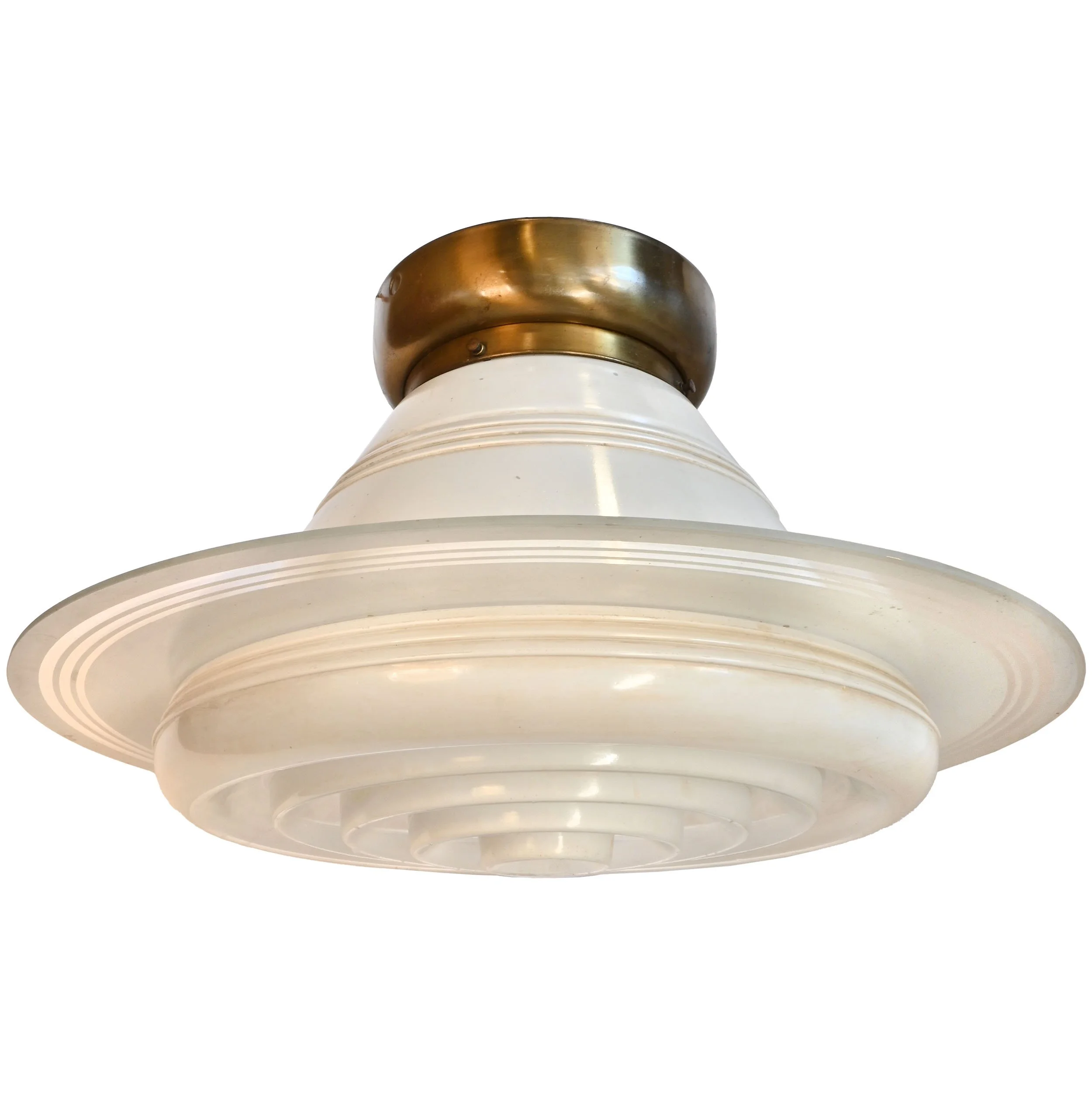 27141 midcentury modern white and clear 20 inch saturn ring shade flushmount 2.jpg