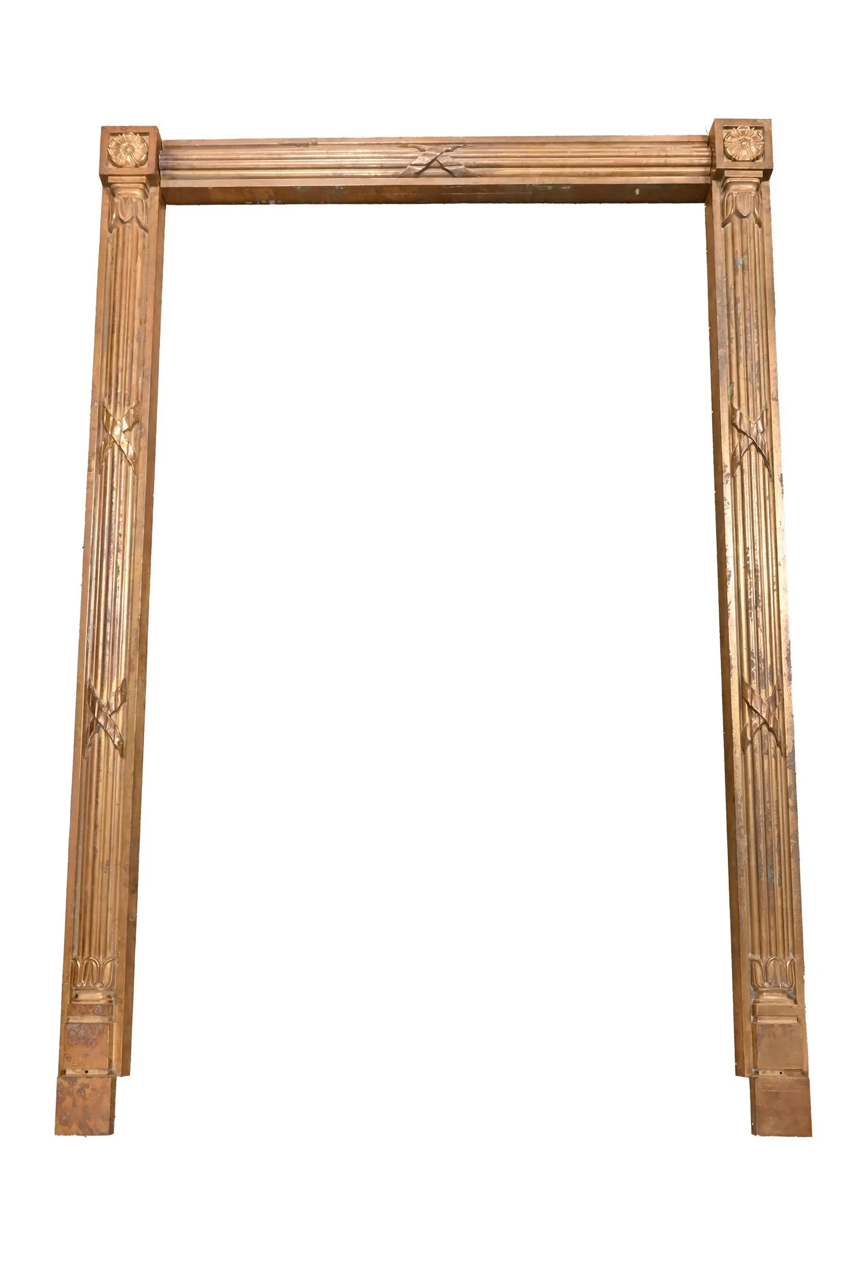 27211 cast brass fluted entry surround 1.jpg