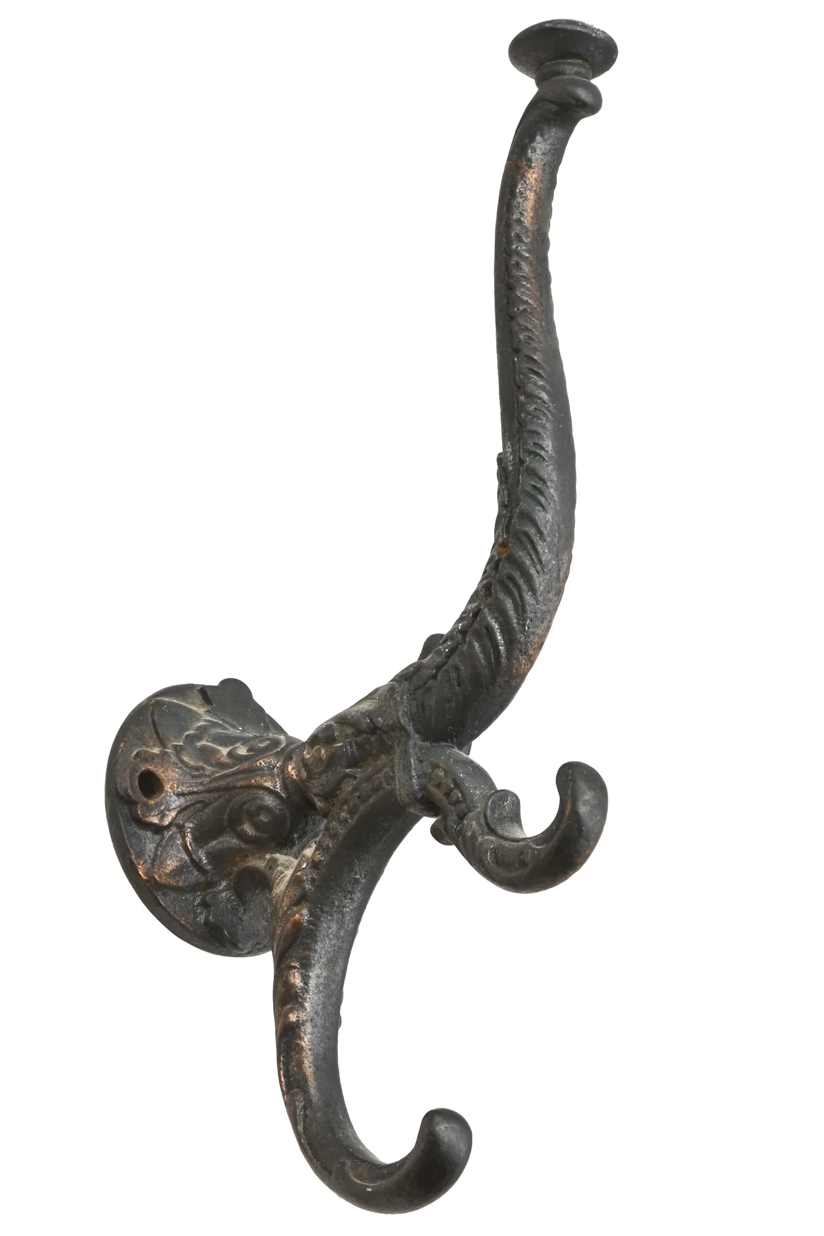 27172 cast iron serpent style coat hook 2.jpg
