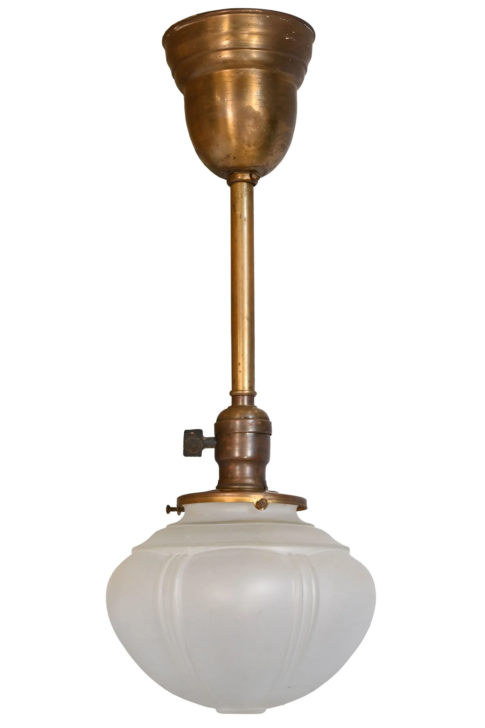 27489 brass pendant with frosted shade 1.jpg