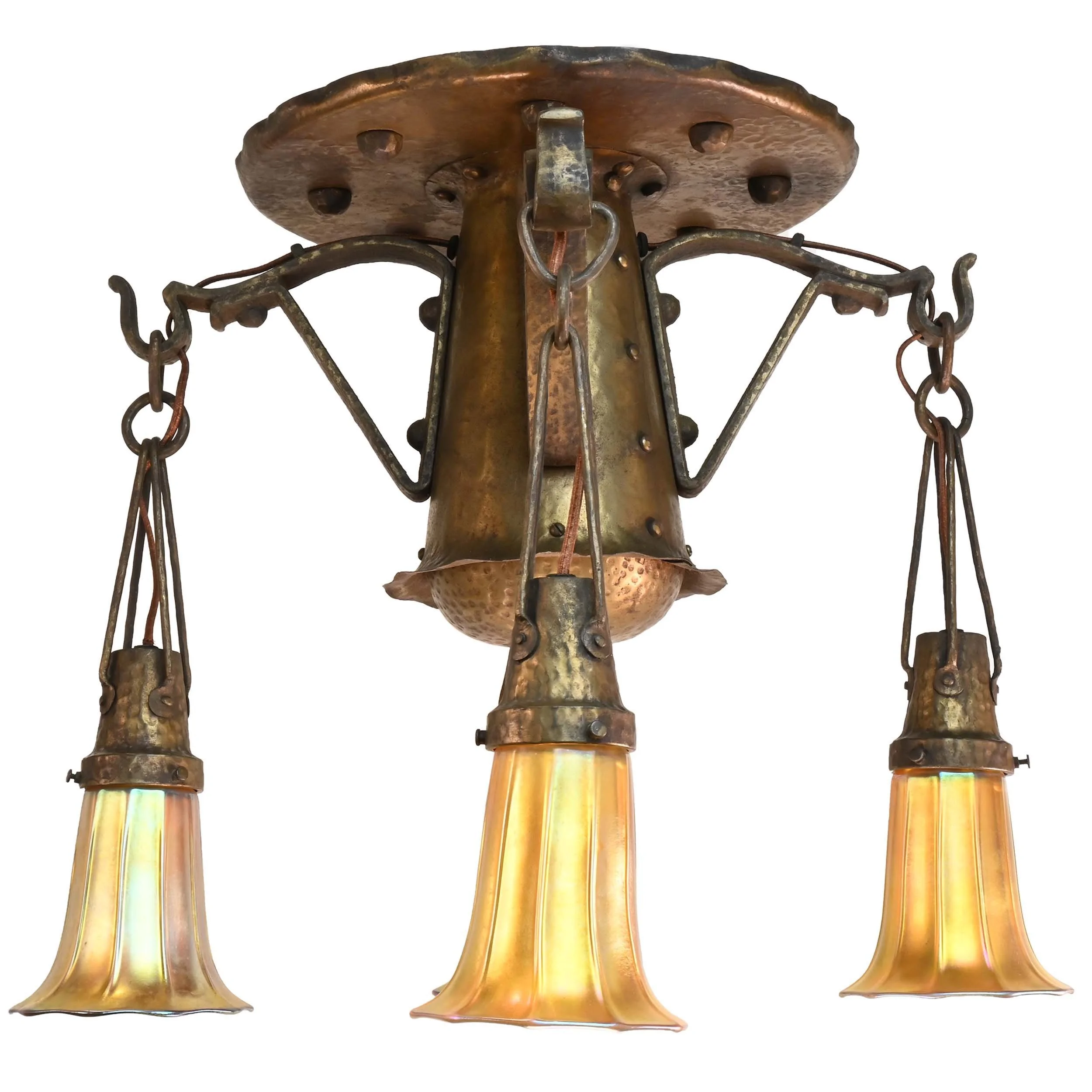61409+hand+hammered+4+light+steuben+flush.jpg