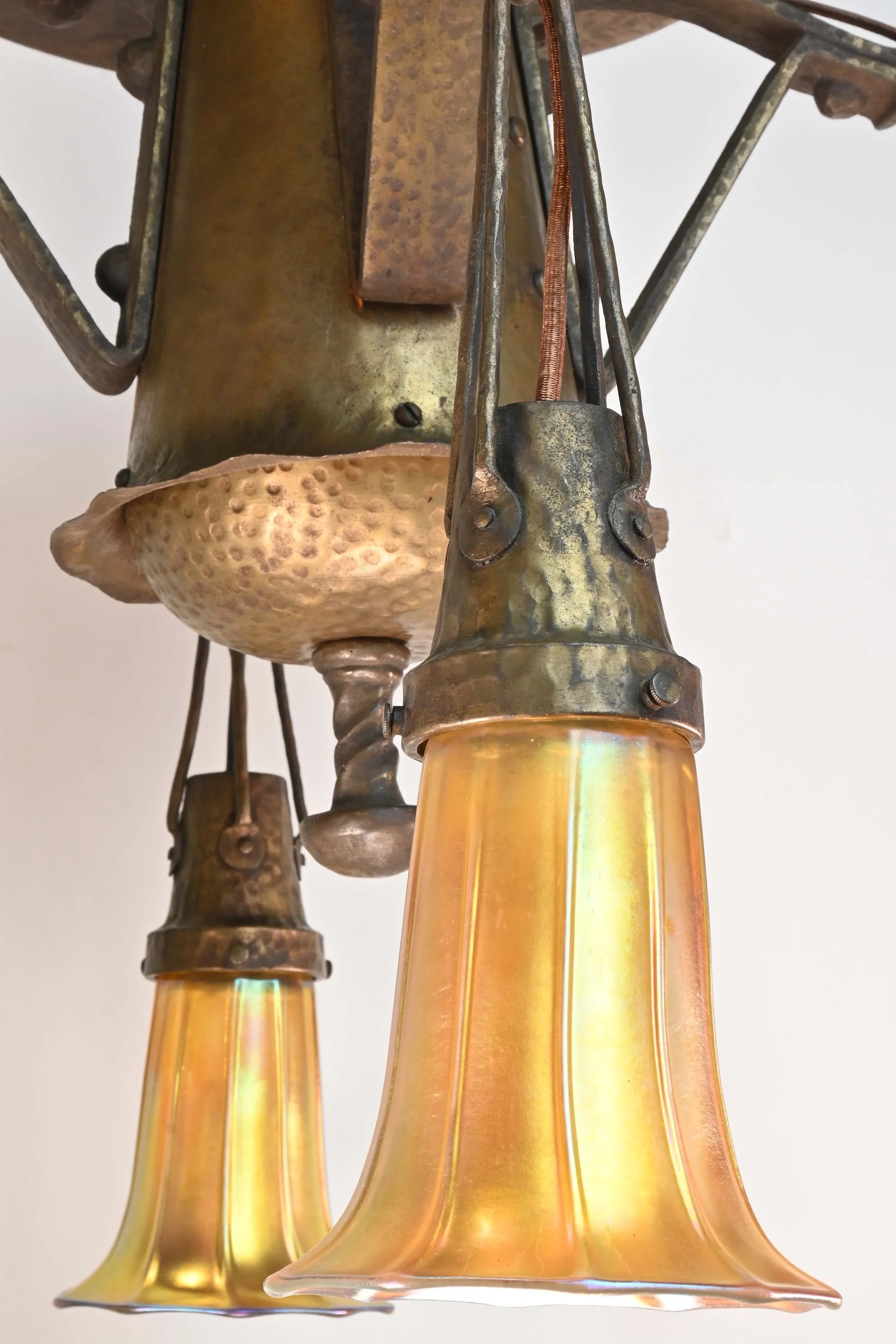 61409+hand+hammered+4+light+steuben+flush+5.jpg