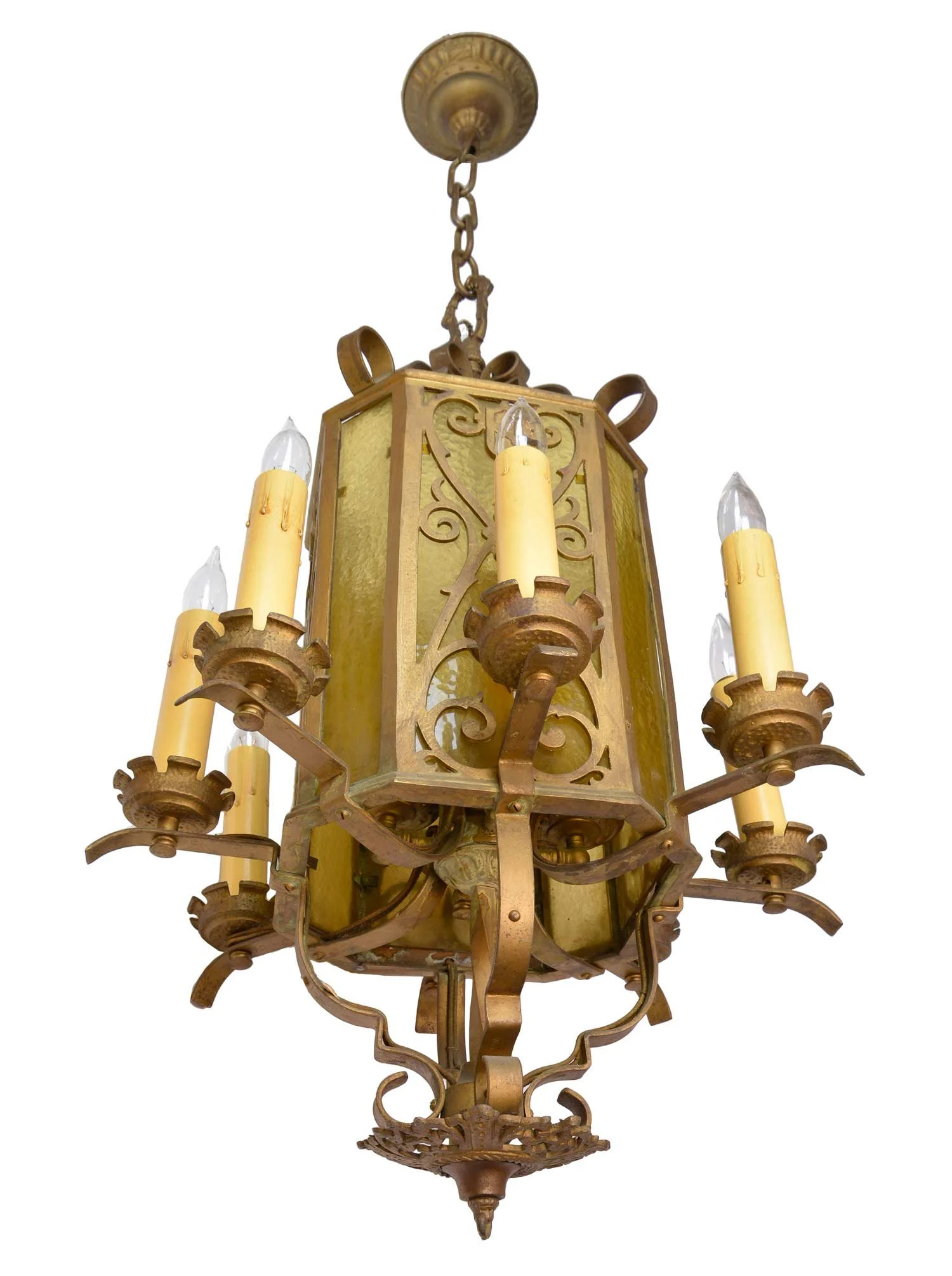 45962-brass-8-arm-pendant-with-amber-glass-lower.jpg