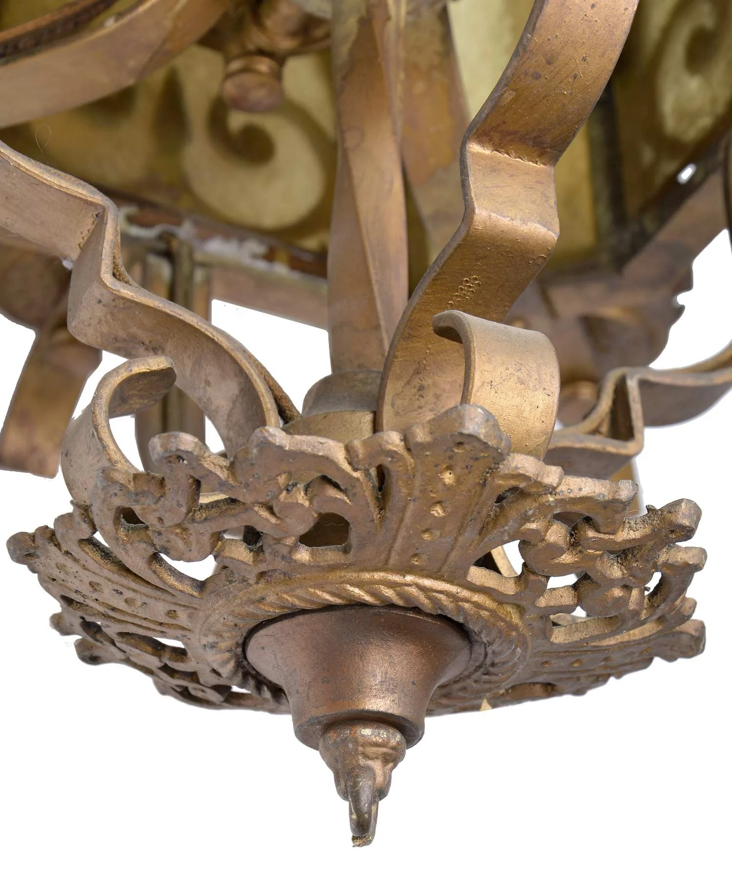 45962-brass-8-arm-pendant-with-amber-glass-bottom-detail.jpg