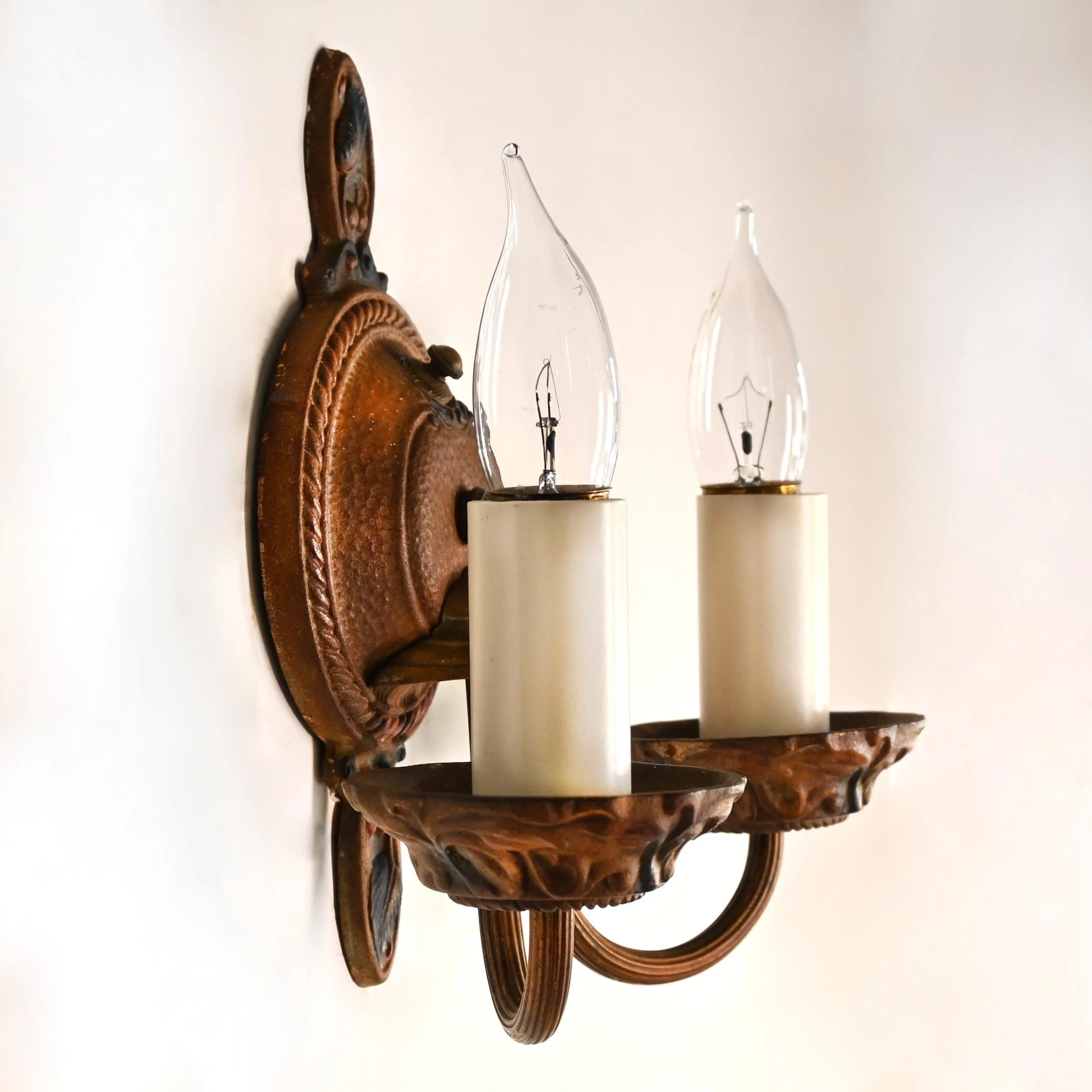 62144+cask+iron+moe+bridges+two+candle+polychrome+sconce+pair+5.jpg