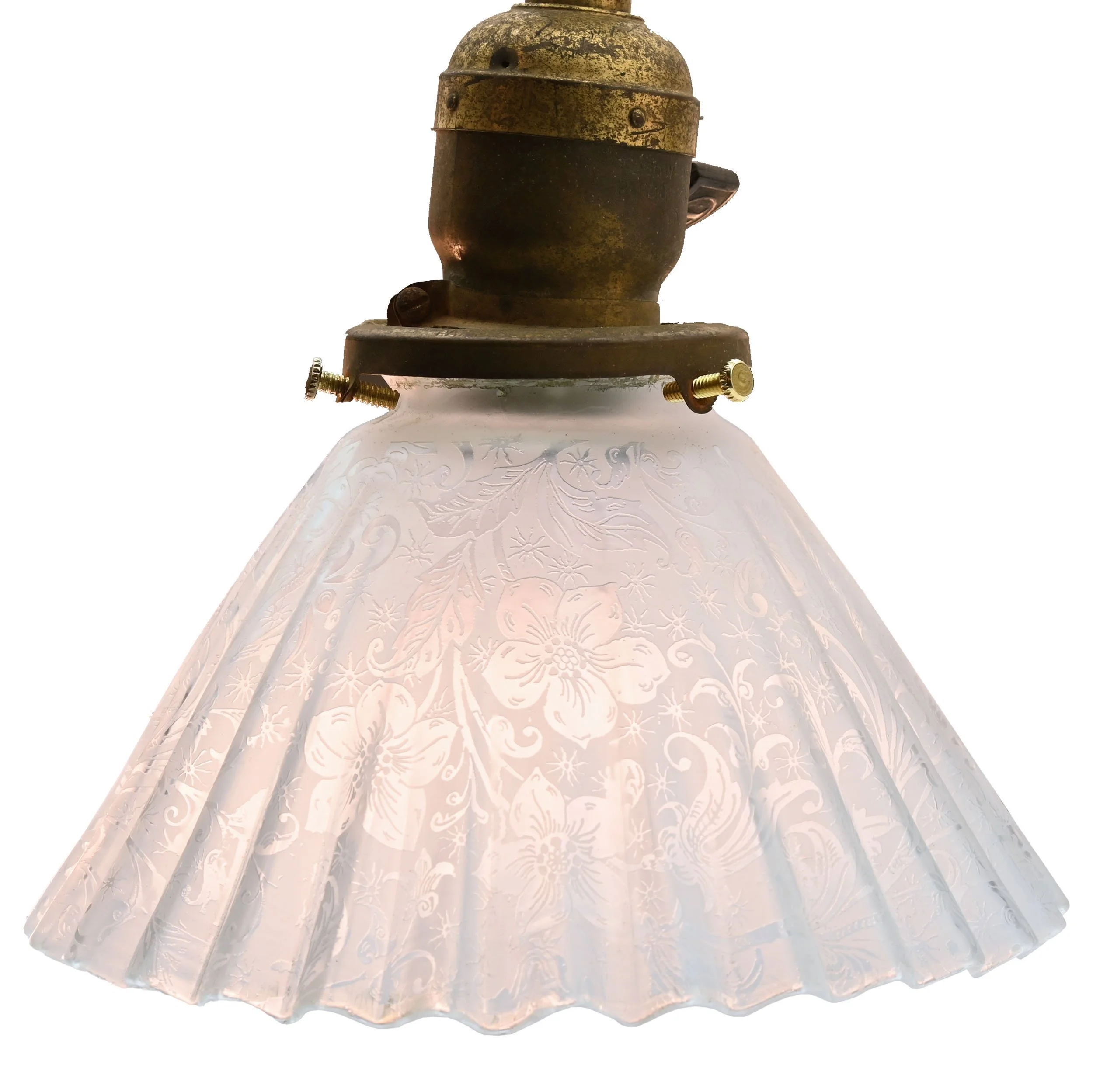 62194+brass+spiral+arm+sconce+with+pleated+floral+etched+shade+7.jpg
