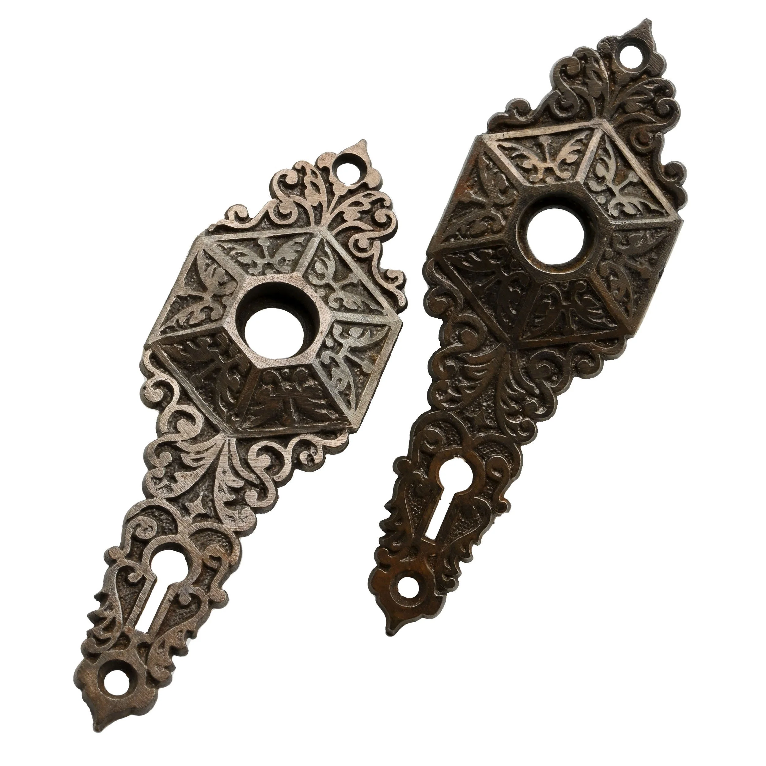 H62129+iron+doorplates+with+hexagonal+detail+1.jpg