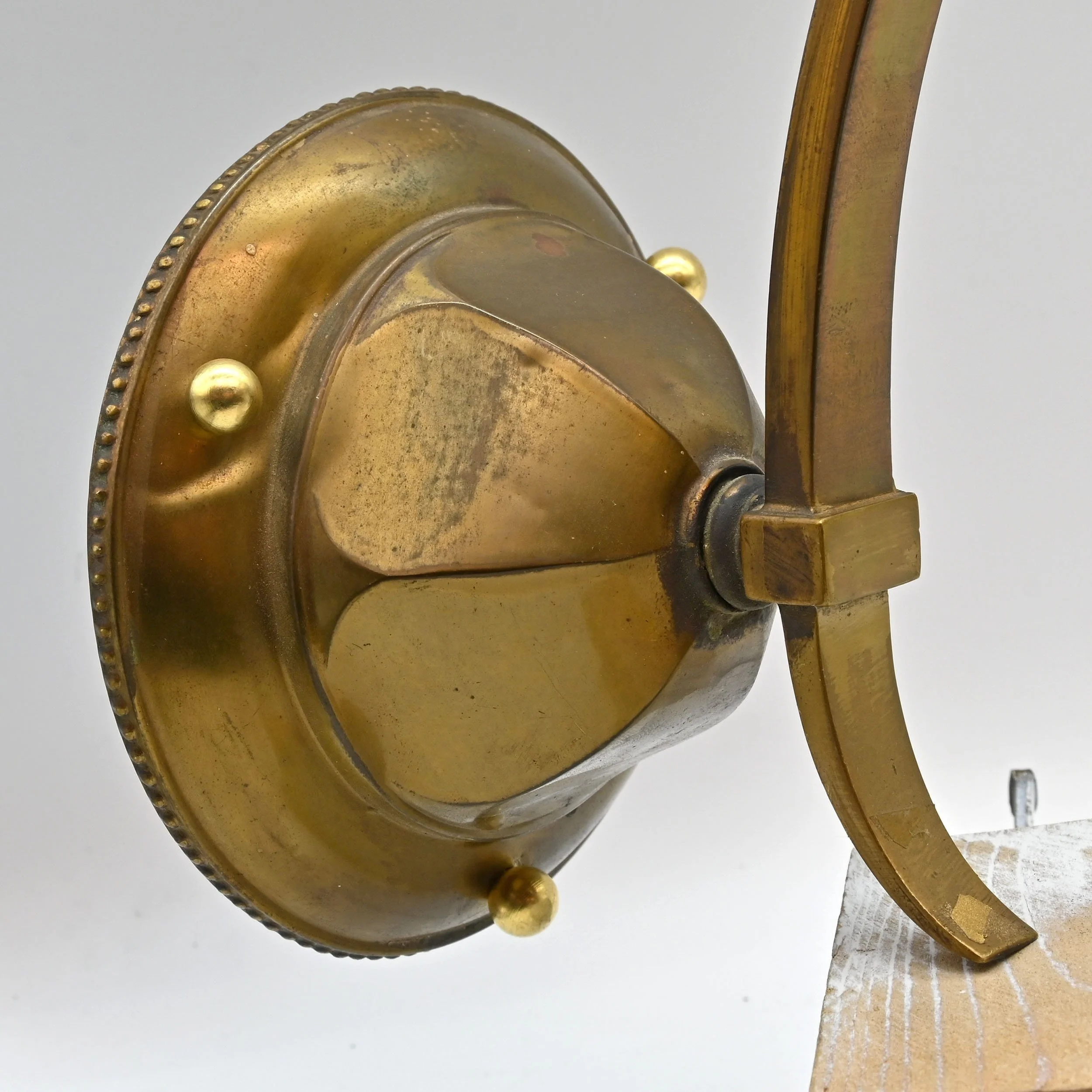 62194+brass+spiral+arm+sconce+with+pleated+floral+etched+shade+2.jpg