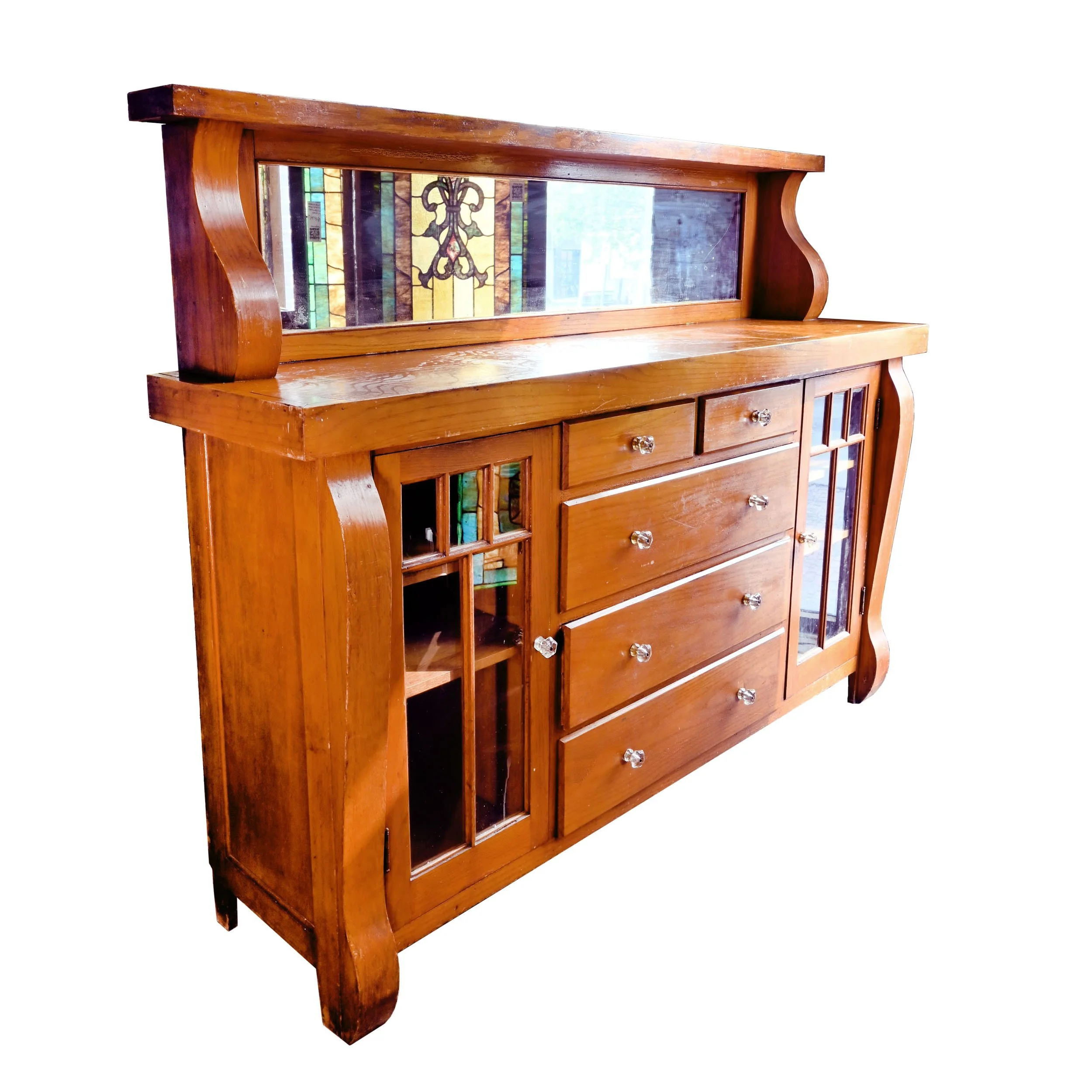62513+arts+and+crafts+half+buffet+with+curved+supports+and+glass+pulls+3.jpg