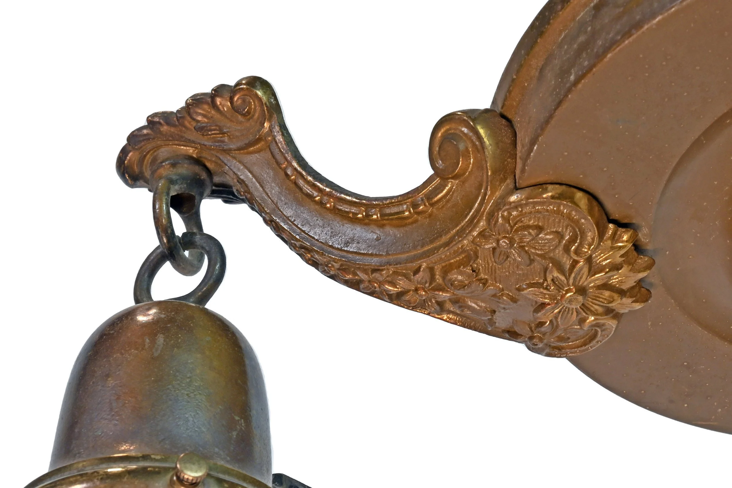 62109B+brass+two+arm+pan+chandelier+with+cut+glass+shades+1.jpg