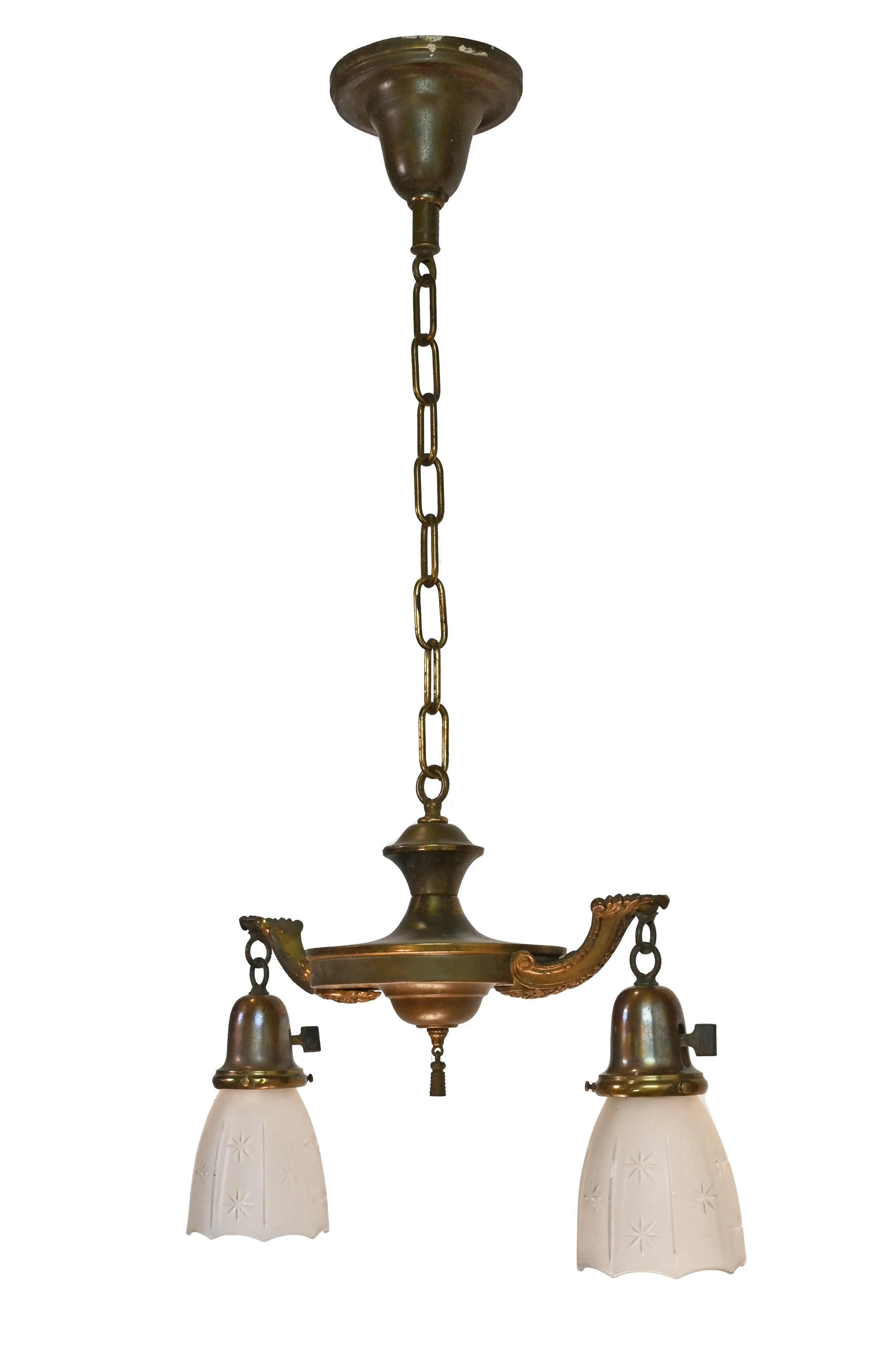 62109B+brass+two+arm+pan+chandelier+with+cut+glass+shades+7.jpg